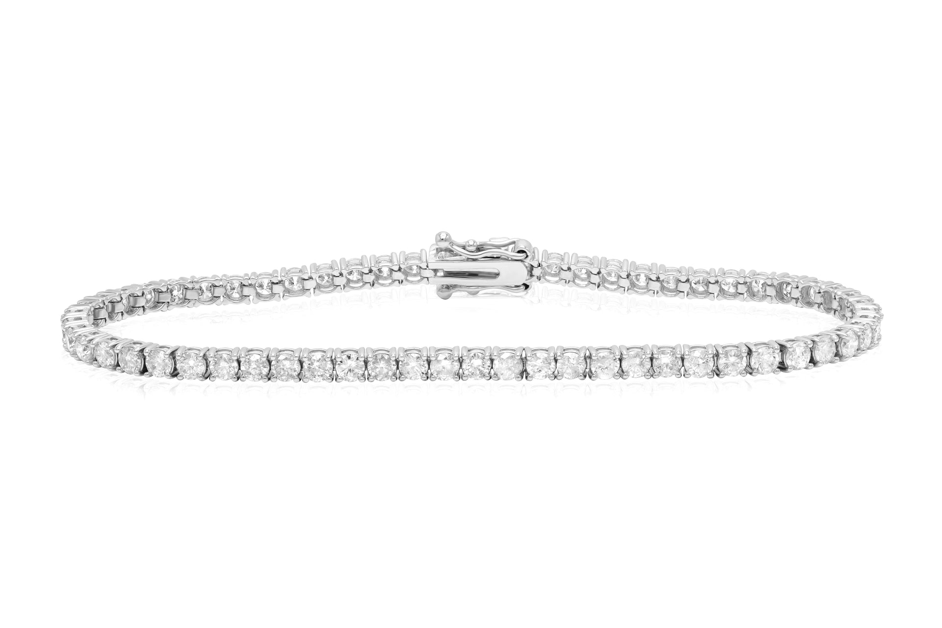 Diana M 4.50 Carat Diamond Tennis Bracelet