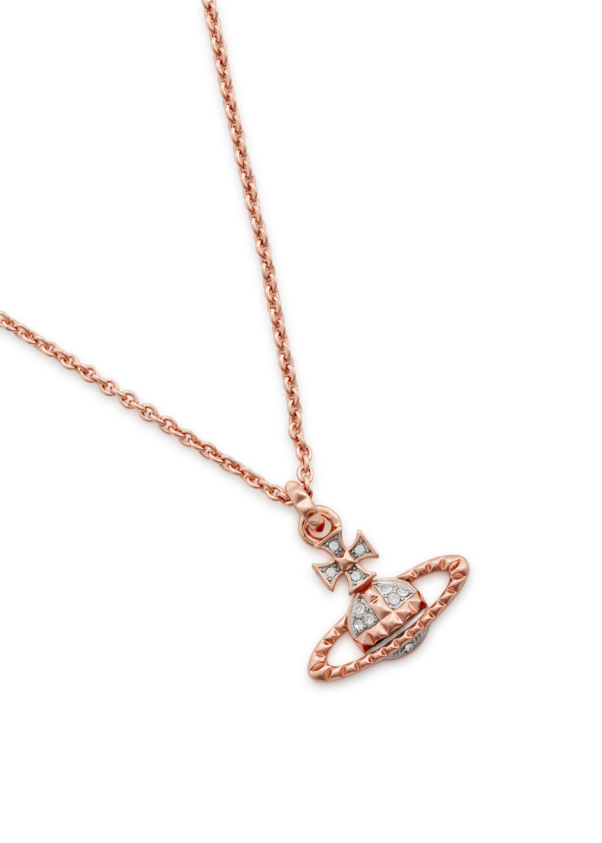 Mayfair Bas Relief embellished orb necklace