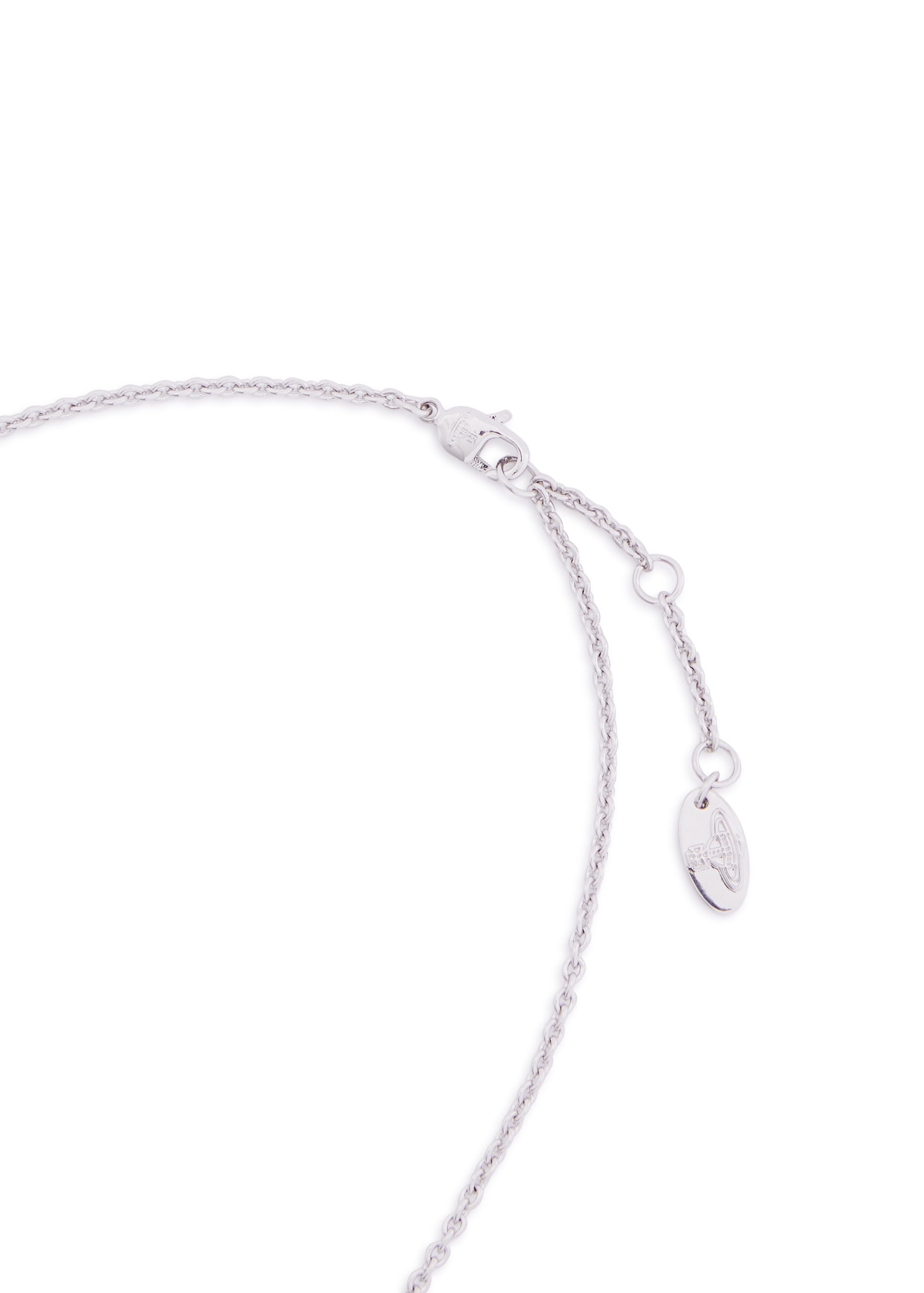 Mayfair Bas Relief orb necklace