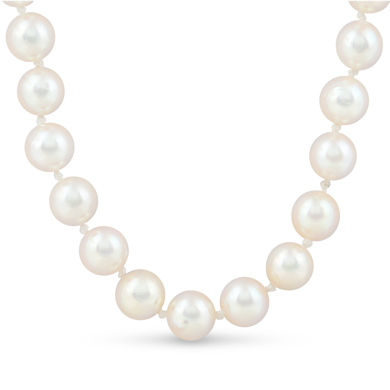 16' 14K Yellow Gold Freshwater Cultured Pearl Necklace 5-5.5mm