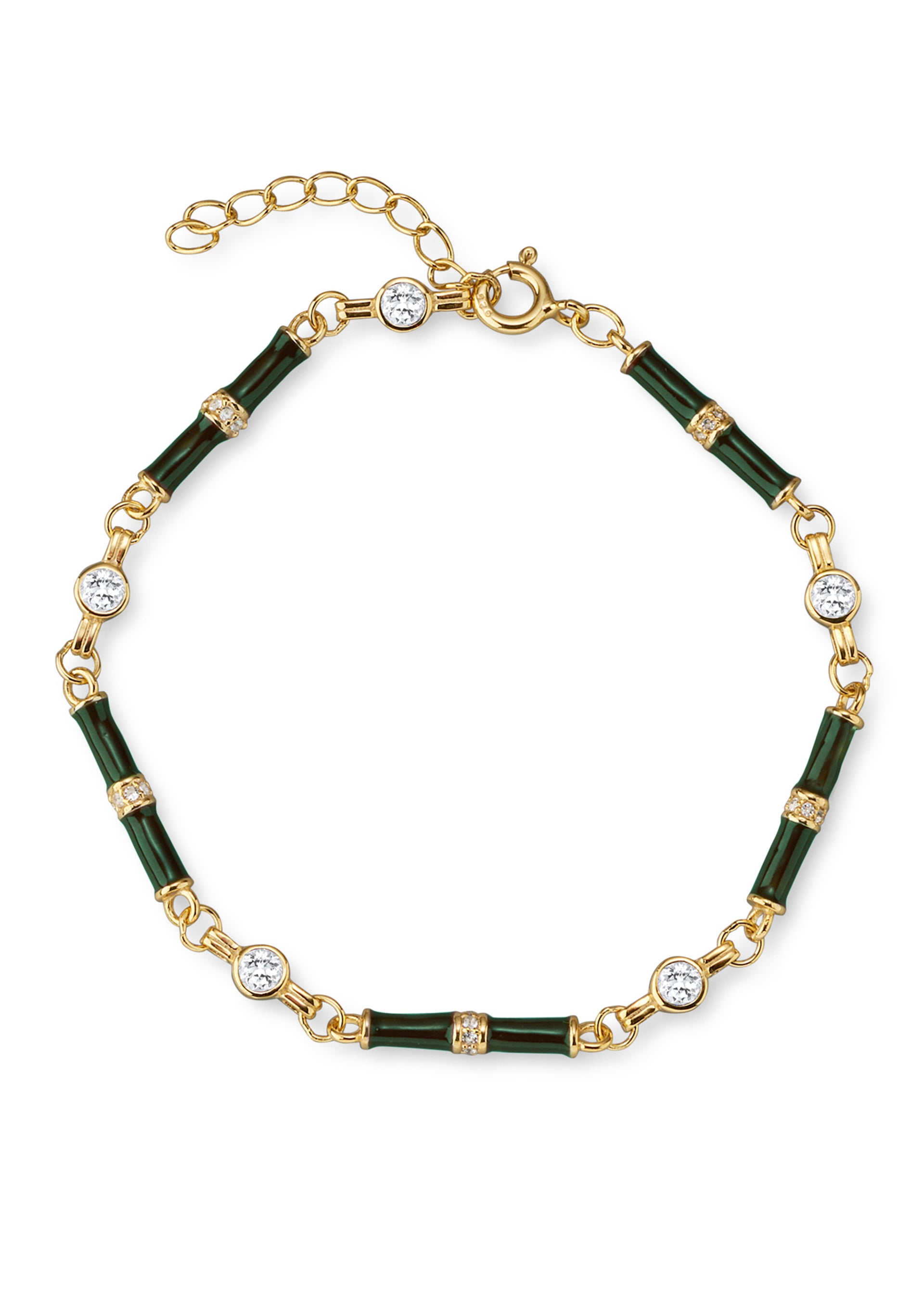 Marlowe embellished 18kt gold-plated bracelet