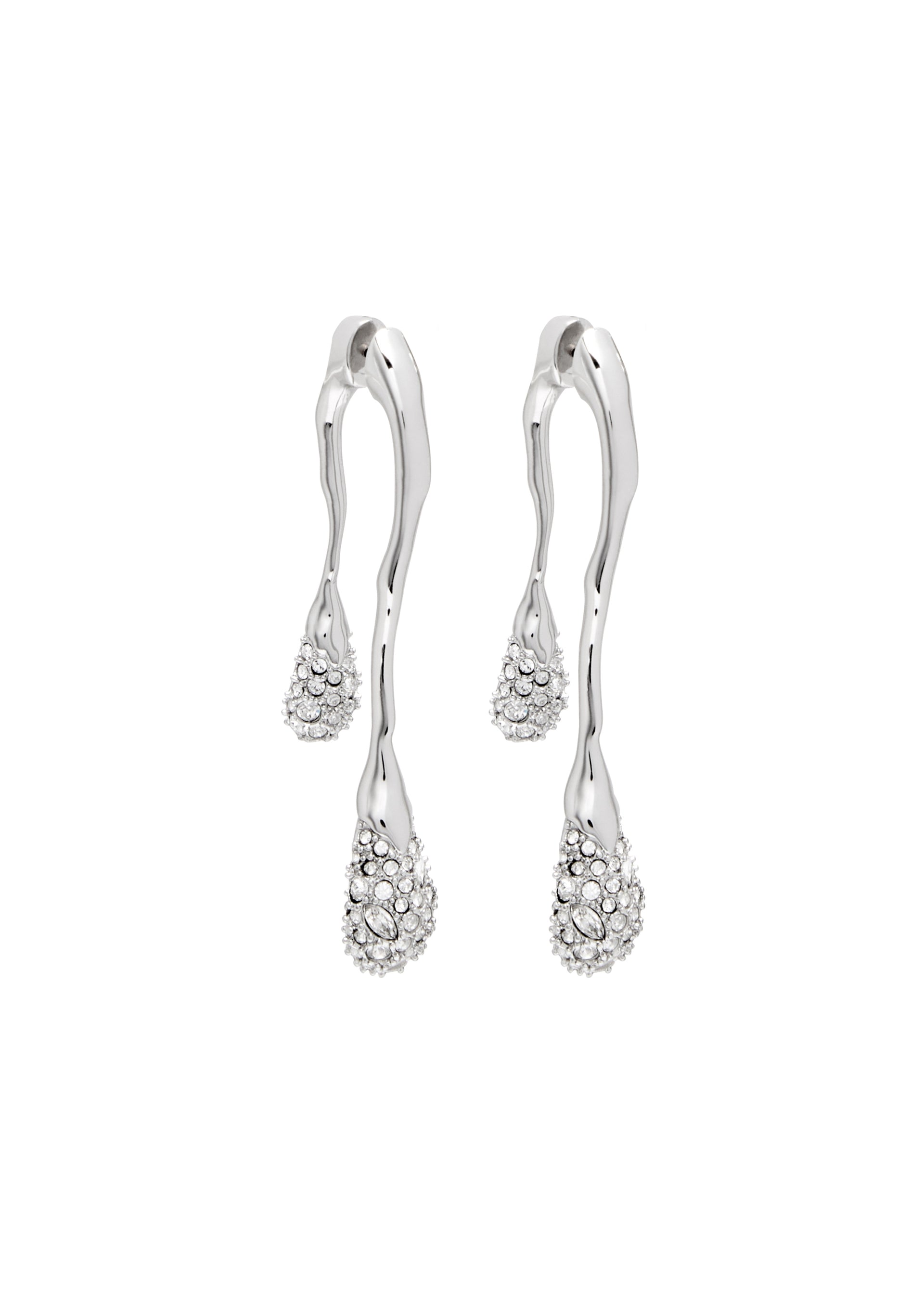 Solanales drop earrings