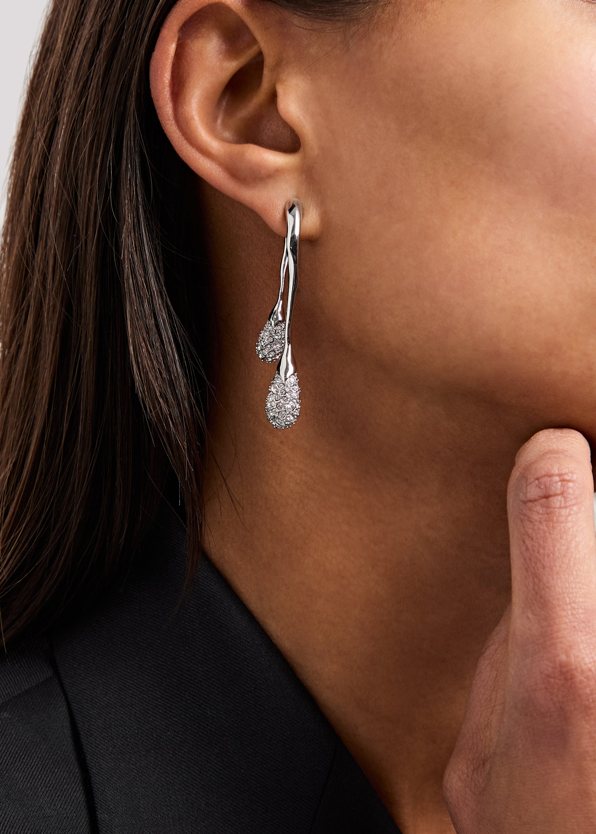 Solanales drop earrings