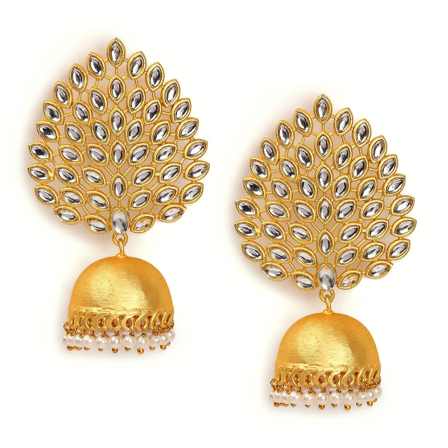 Gold-plated Tear Drop Earrings