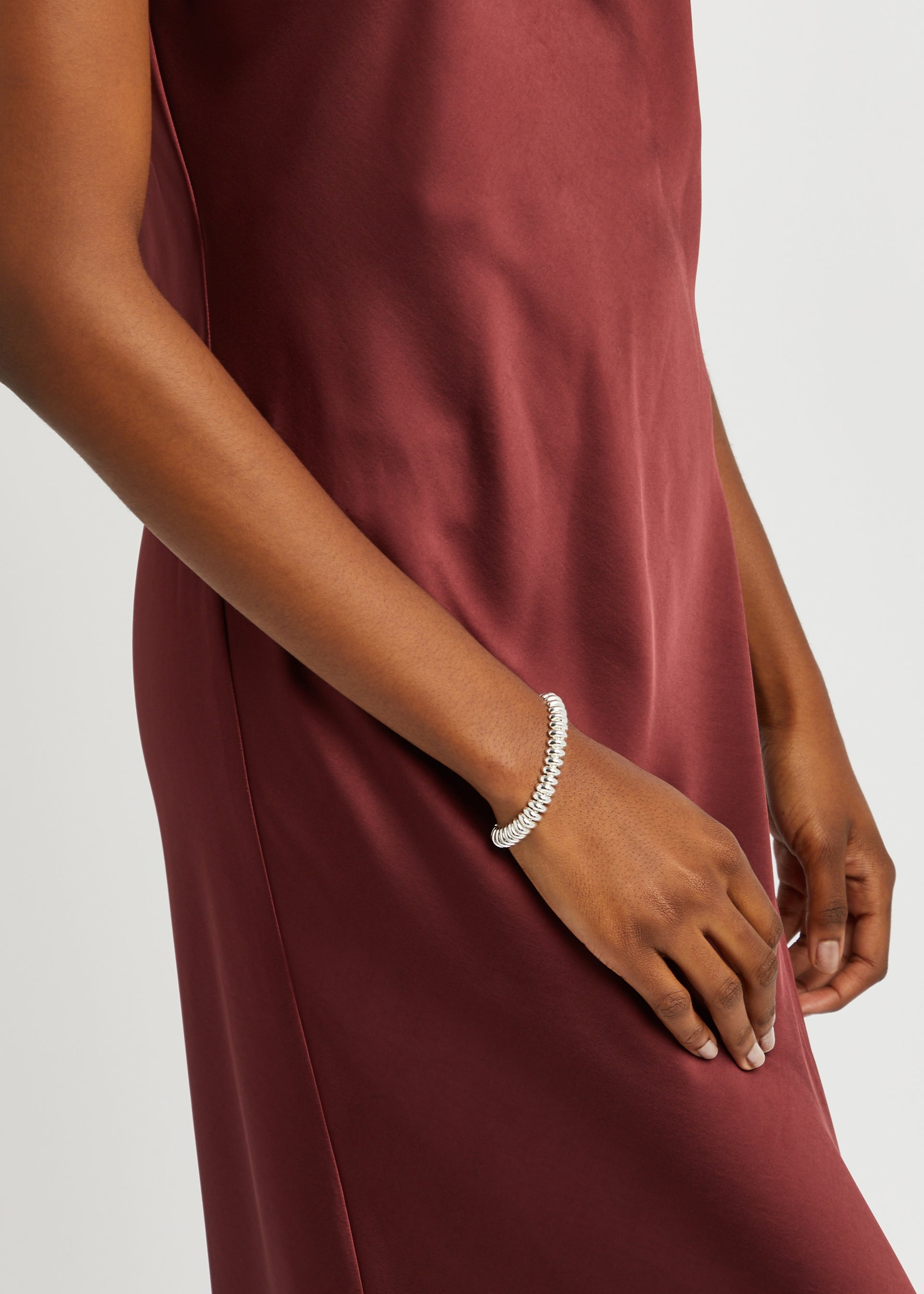 Sofia silver-dipped bracelet