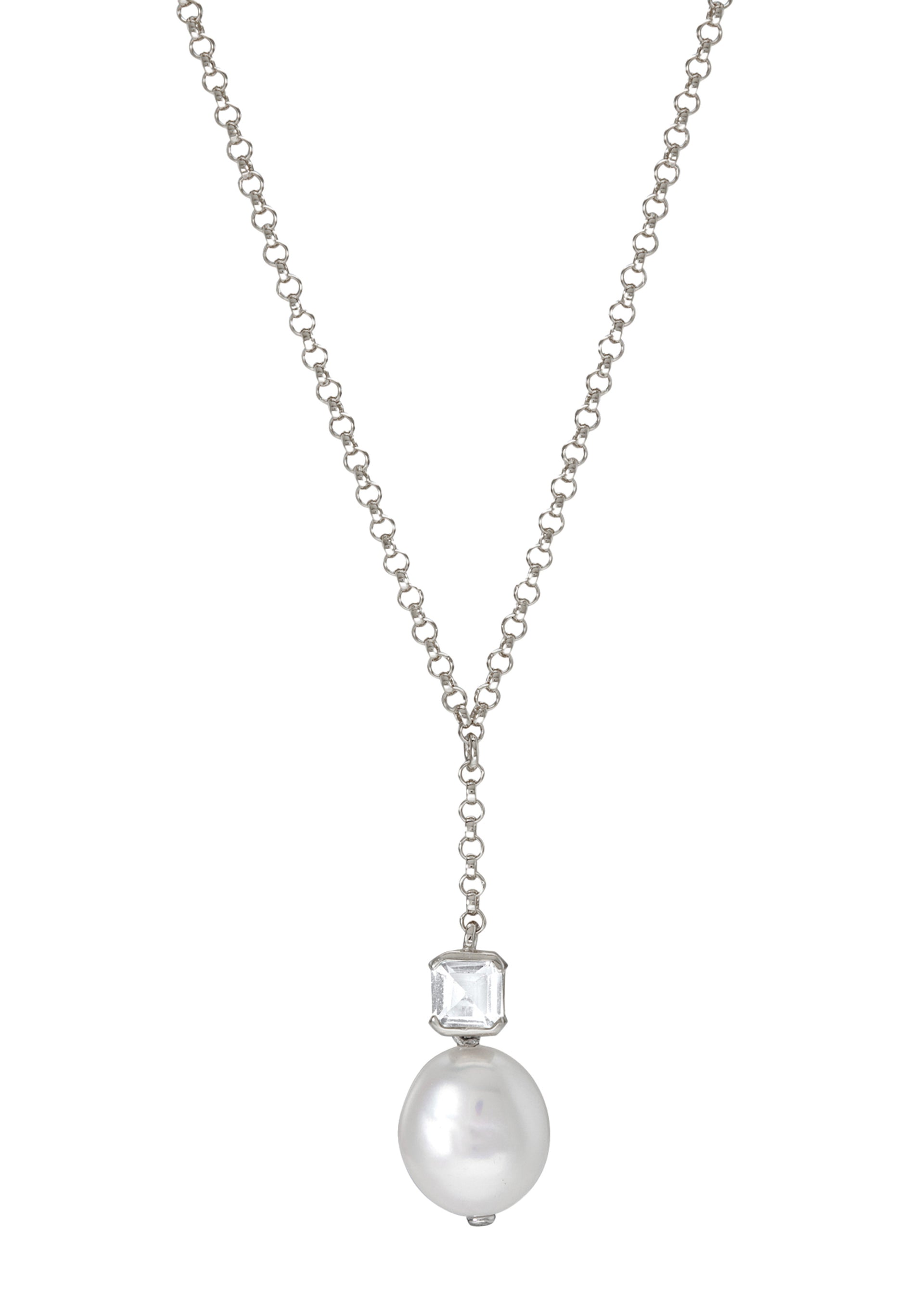 Bella sterling silver necklace