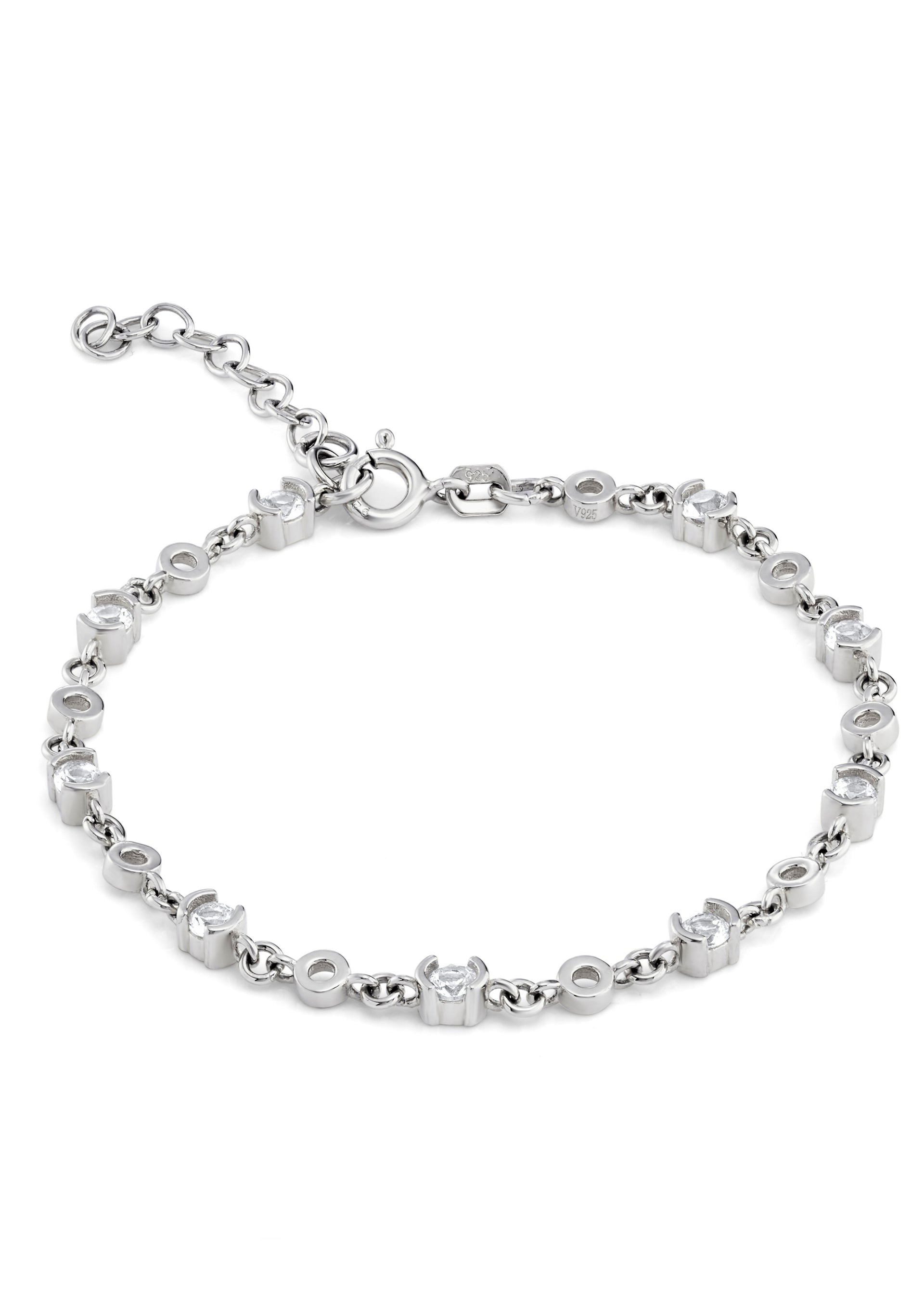 Lyla crystal-embellished chain bracelet
