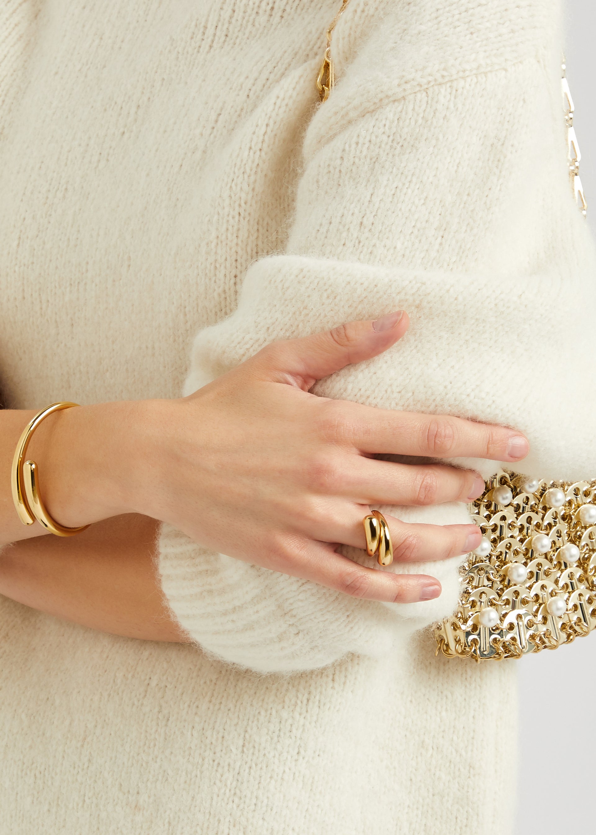 The Victoria 18kt gold-plated ring