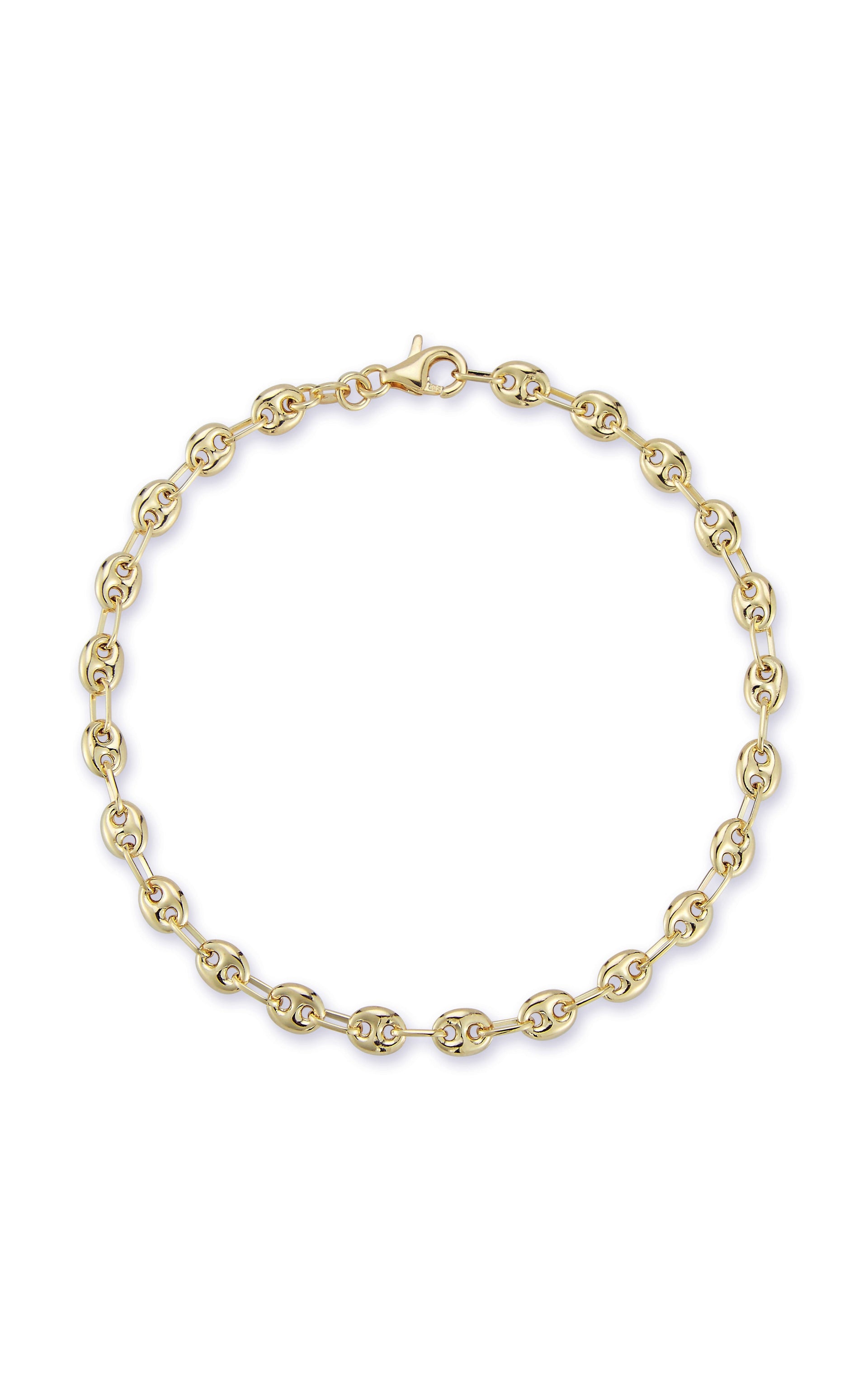 14K Italian Gold Marine Link Bracelet