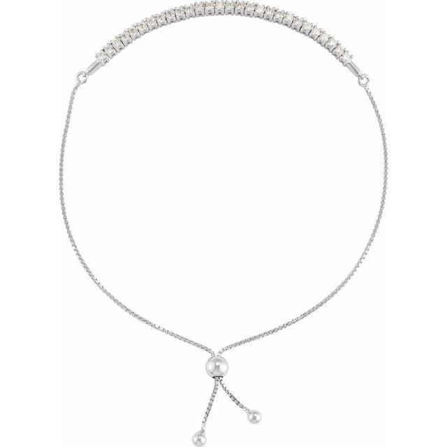 1Ct Lab-grown Diamond Bracelet in 14K Yellow Gold