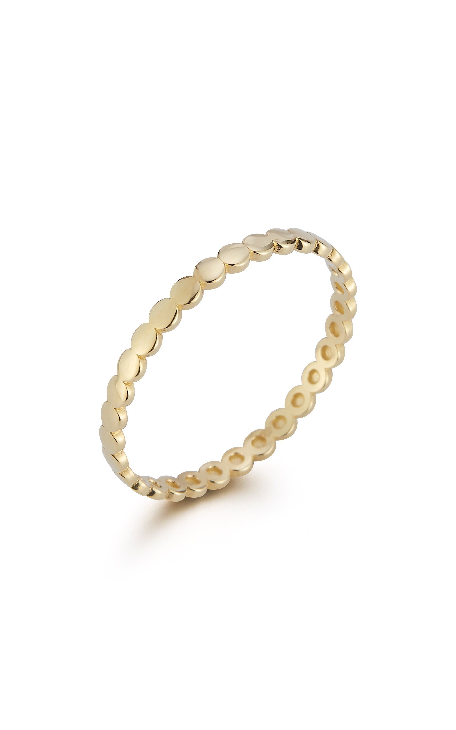14K Gold Bubble Band Ring