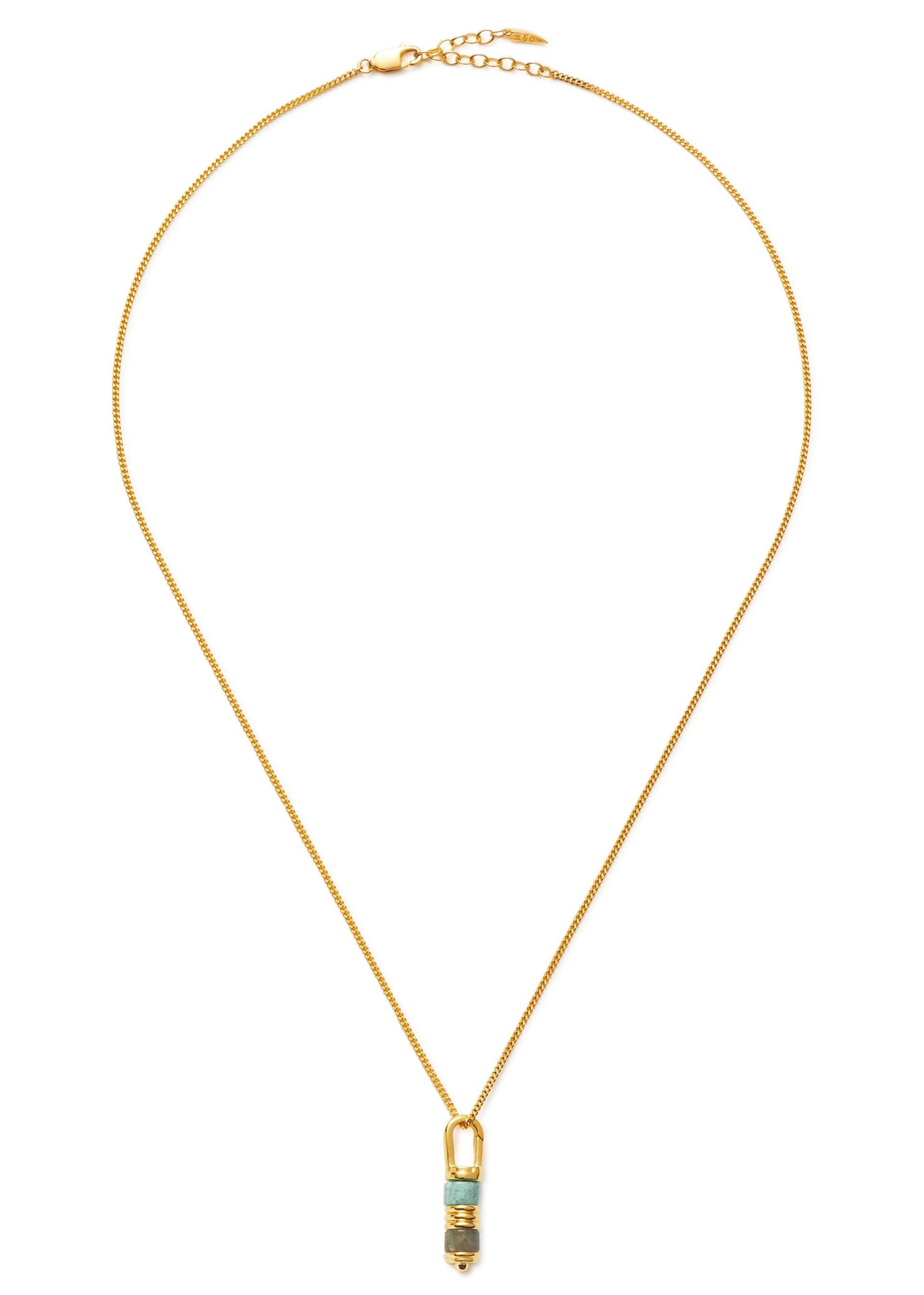 Abacus 18kt gold vermeil necklace