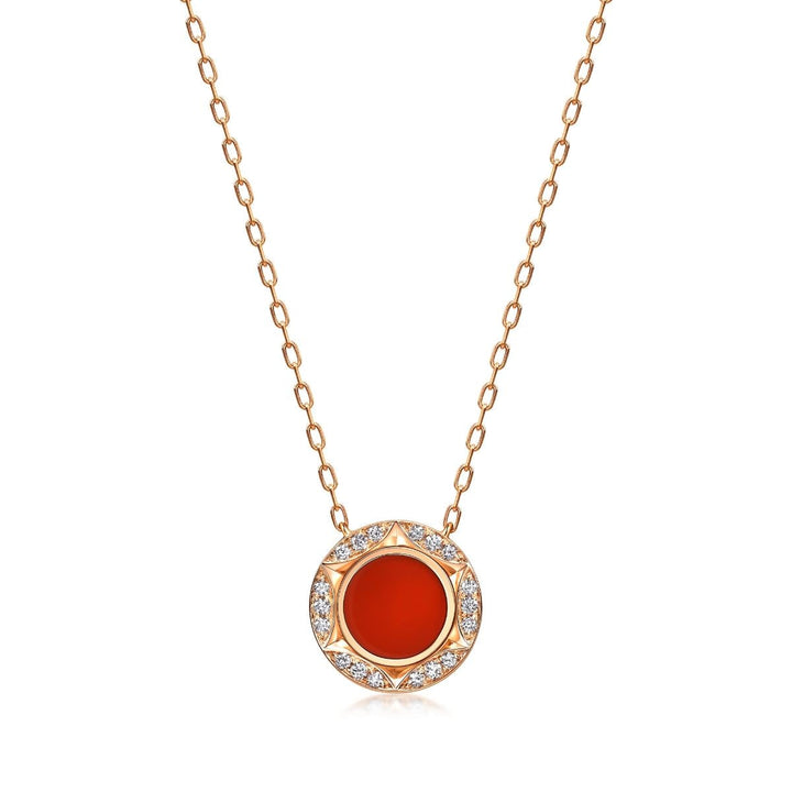 timeless-18k-rose-gold-chalcedony-necklace-chow-sang-sang