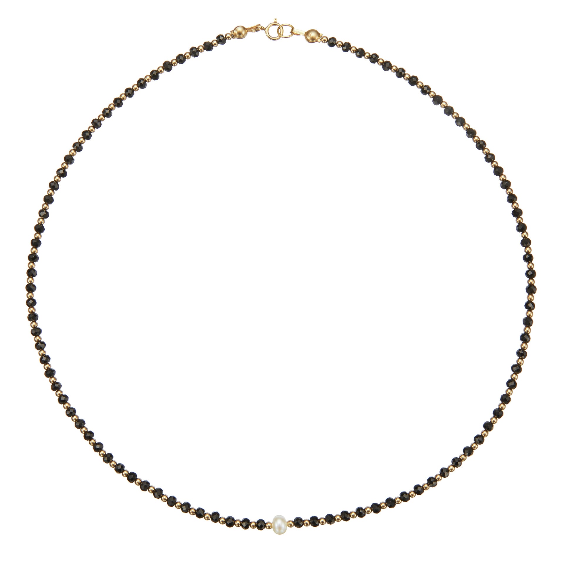 Gold Spinel Gemstone Choker