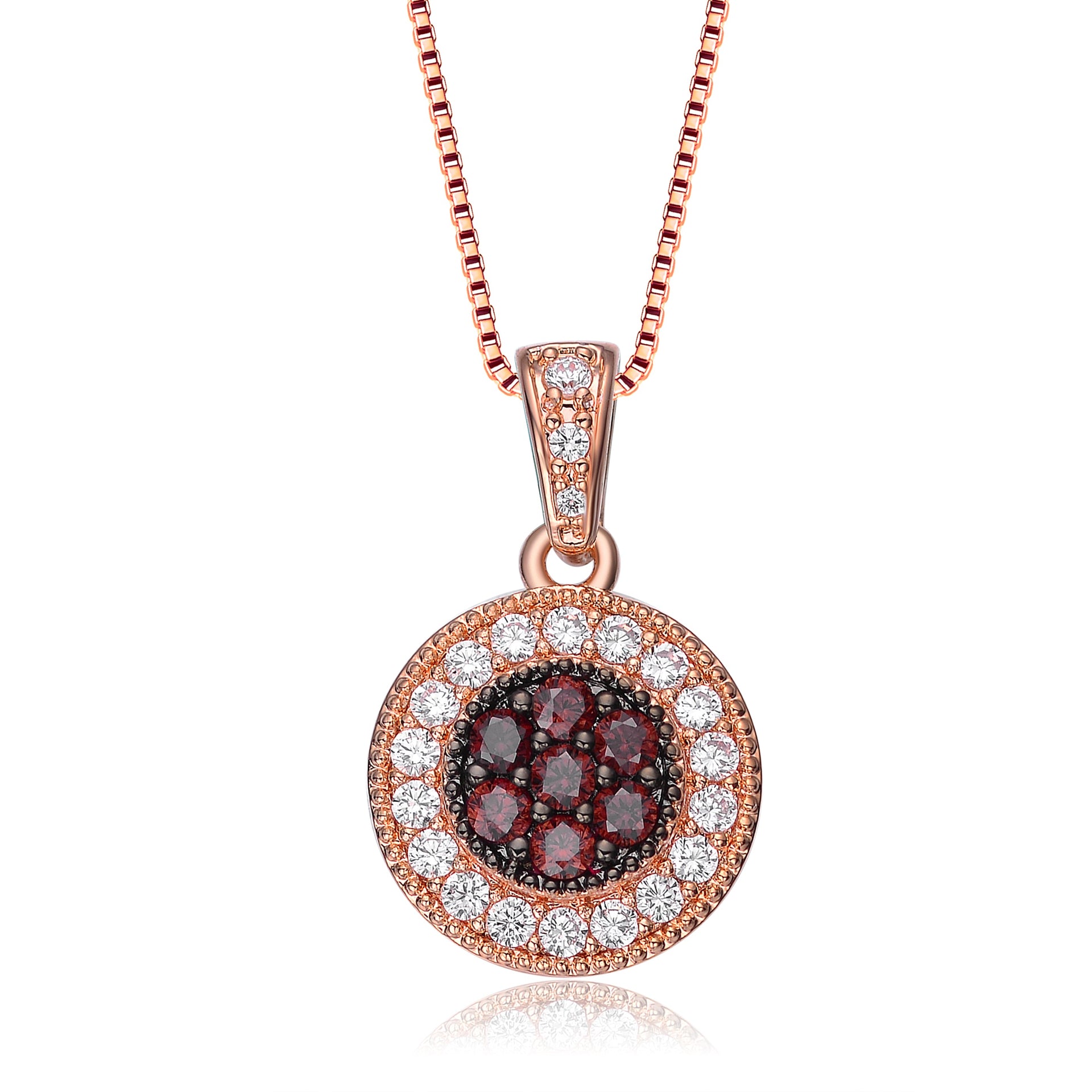 Sterling Silver Black Cubic Zirconia Roaring Pendant