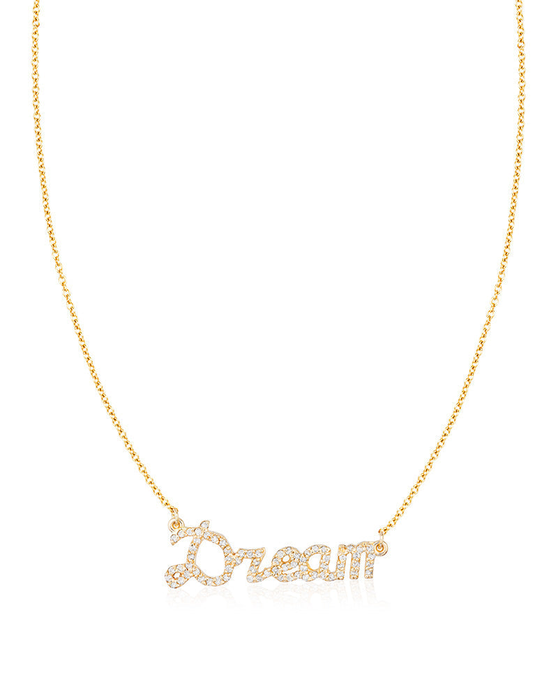 Diamond Dream Necklace Yellow Gold