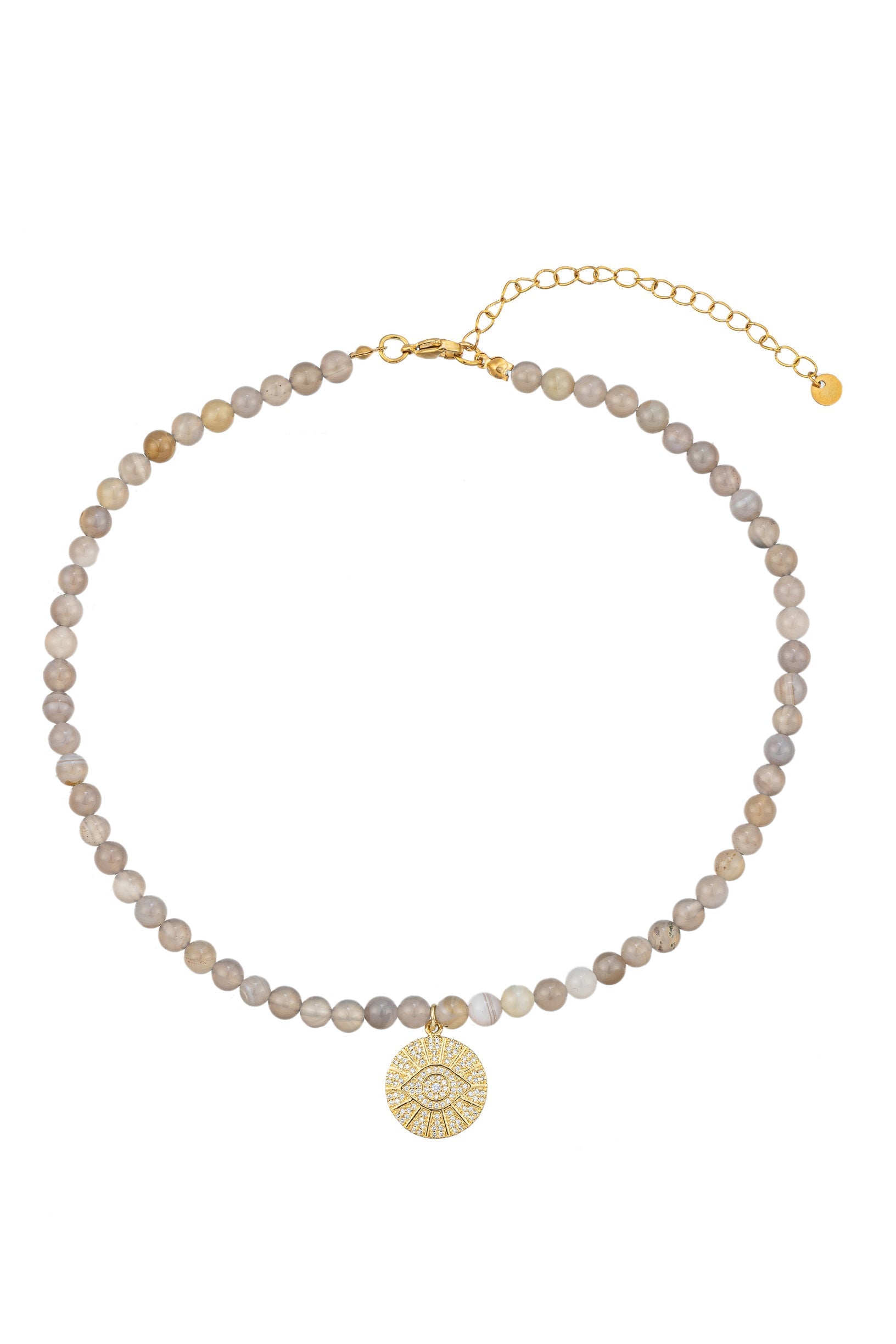 Gia Eye & Heart Necklace