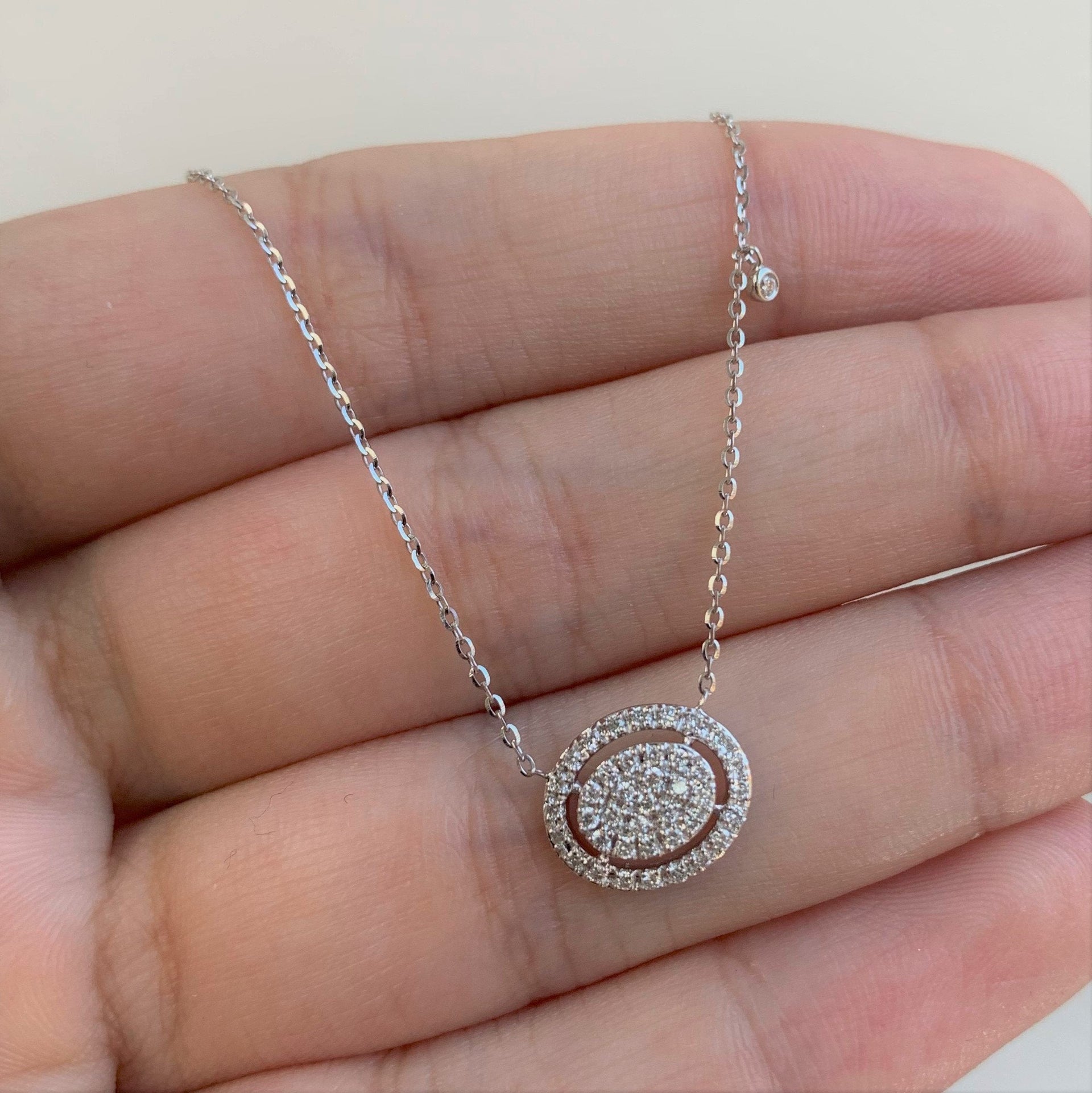 14k Gold & Diamond Necklace