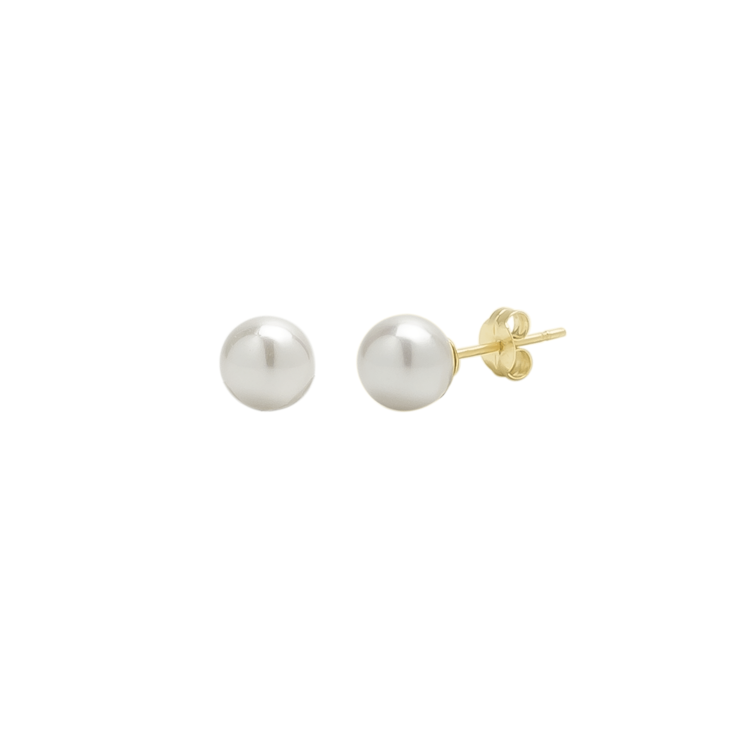 9Ct Solid Gold Pearl Stud Earrings