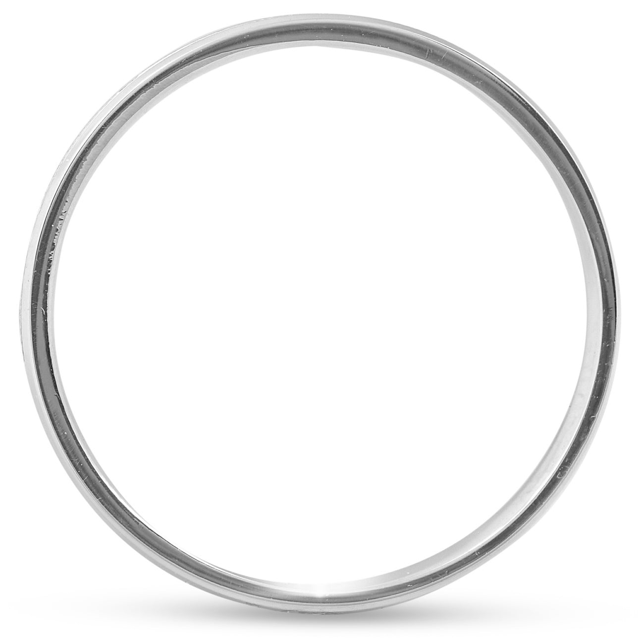 2mm 14K White Gold Milgrain Wedding Band Ring Brand Size Selectable