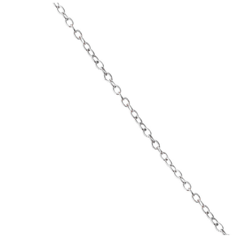 Sterling Silver Cubic Zirconia And Pearl Dangling Pendant Necklace