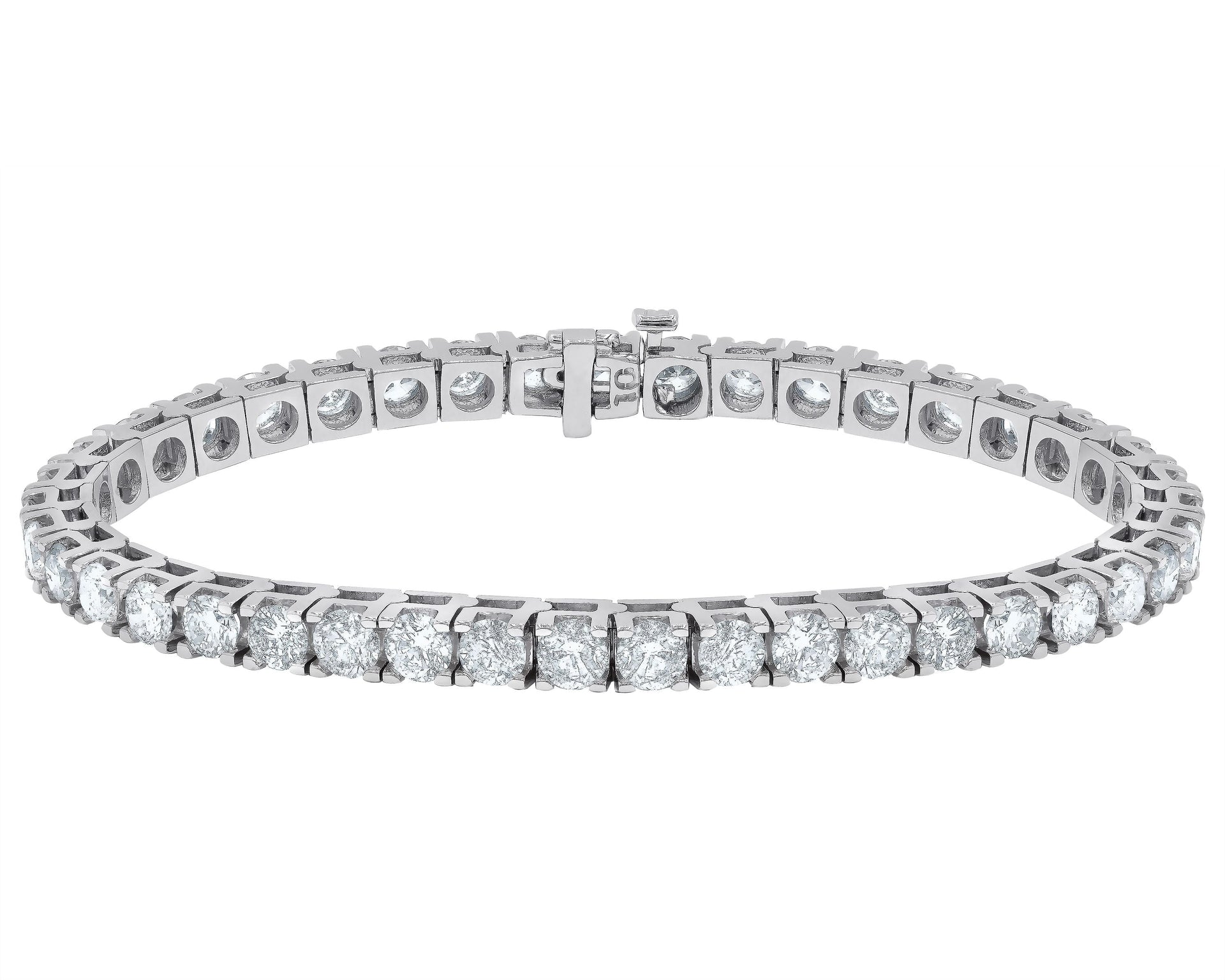 Diana M 10.00 Carat Diamond Tennis Bracelet