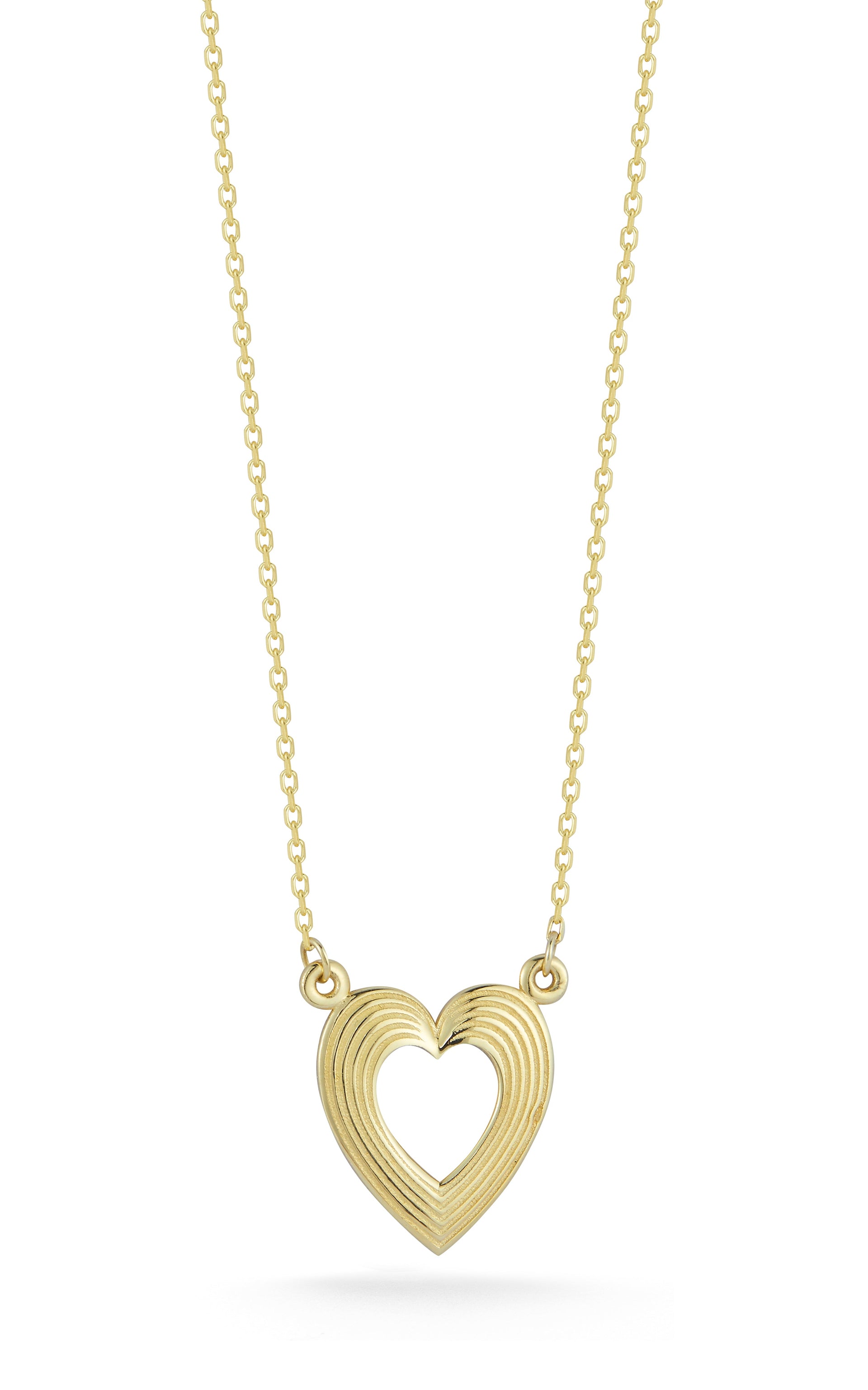 14K Gold Heart Necklace