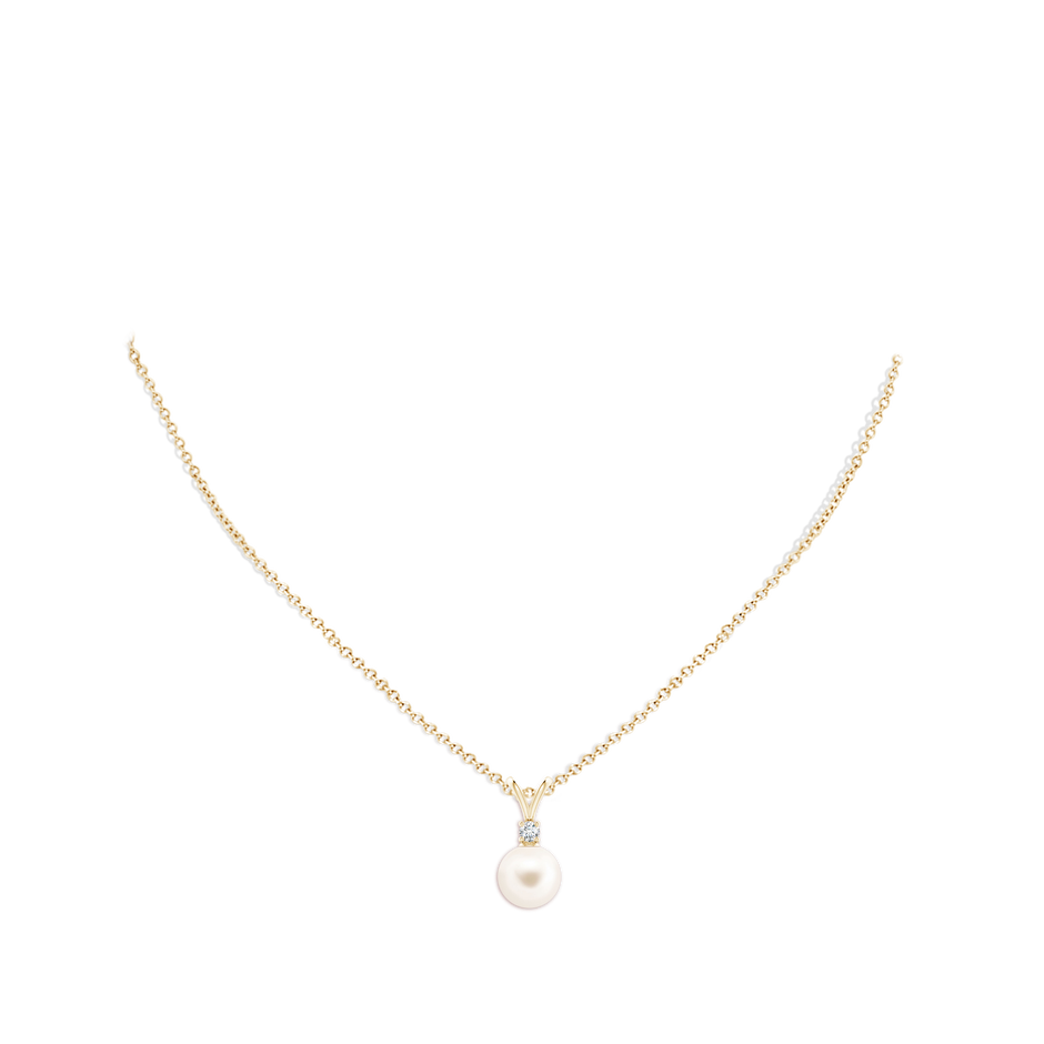 Freshwater Pearl V-Bale Pendant