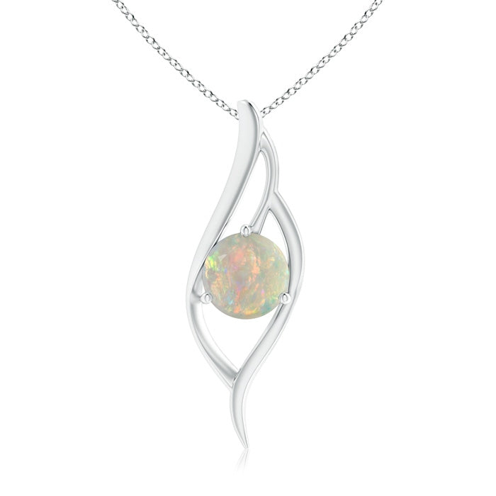 Opal Angel Wing Bypass Pendant