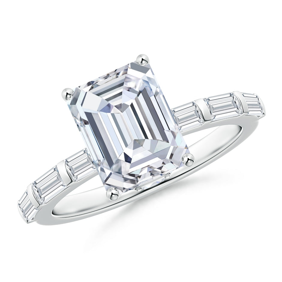 Natori x Angara Orient Express Lab-Grown Emerald-Cut Diamond  Solitaire Ring