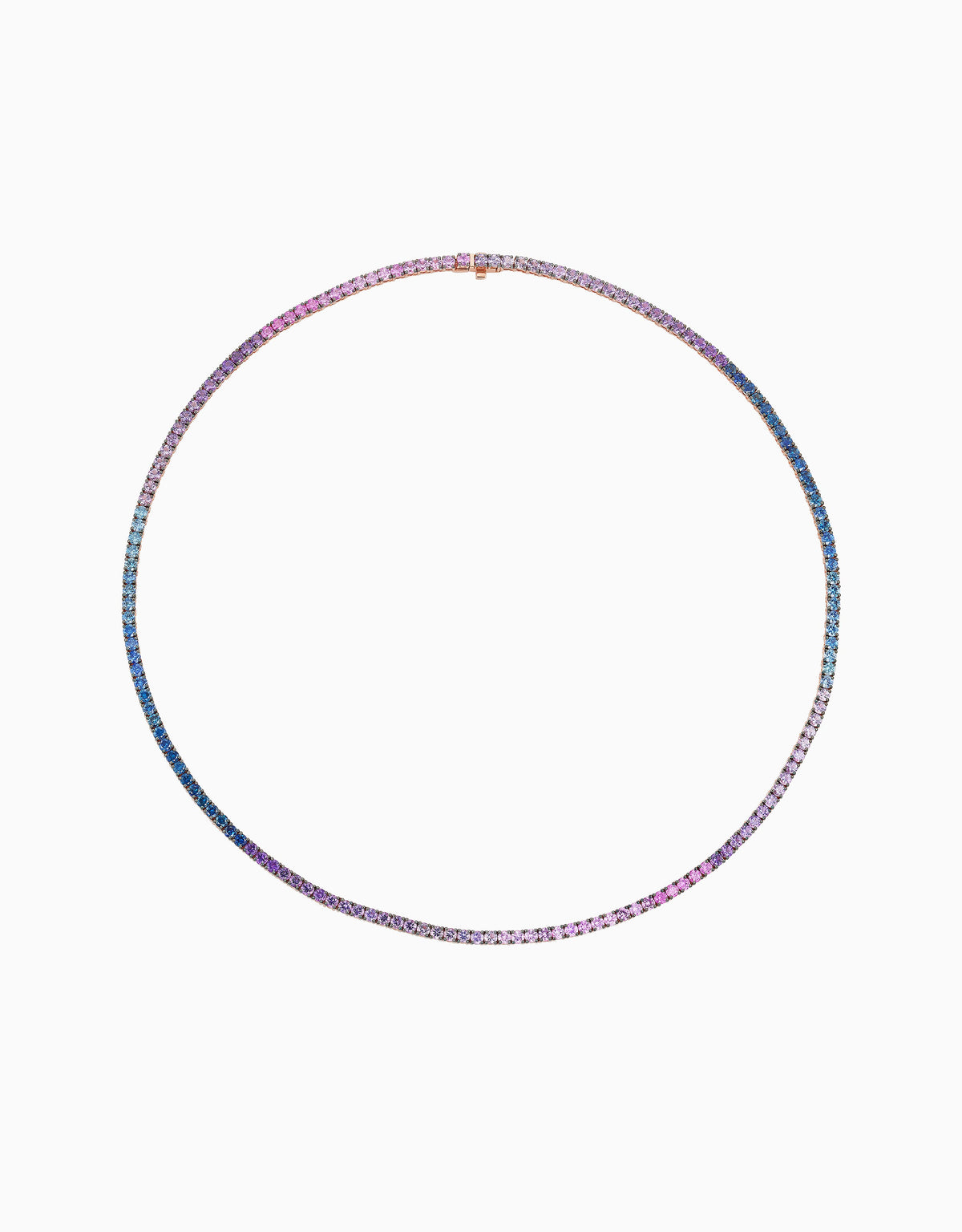 Ombre Tennis Necklace - Coastline (EXCLUSIVE)