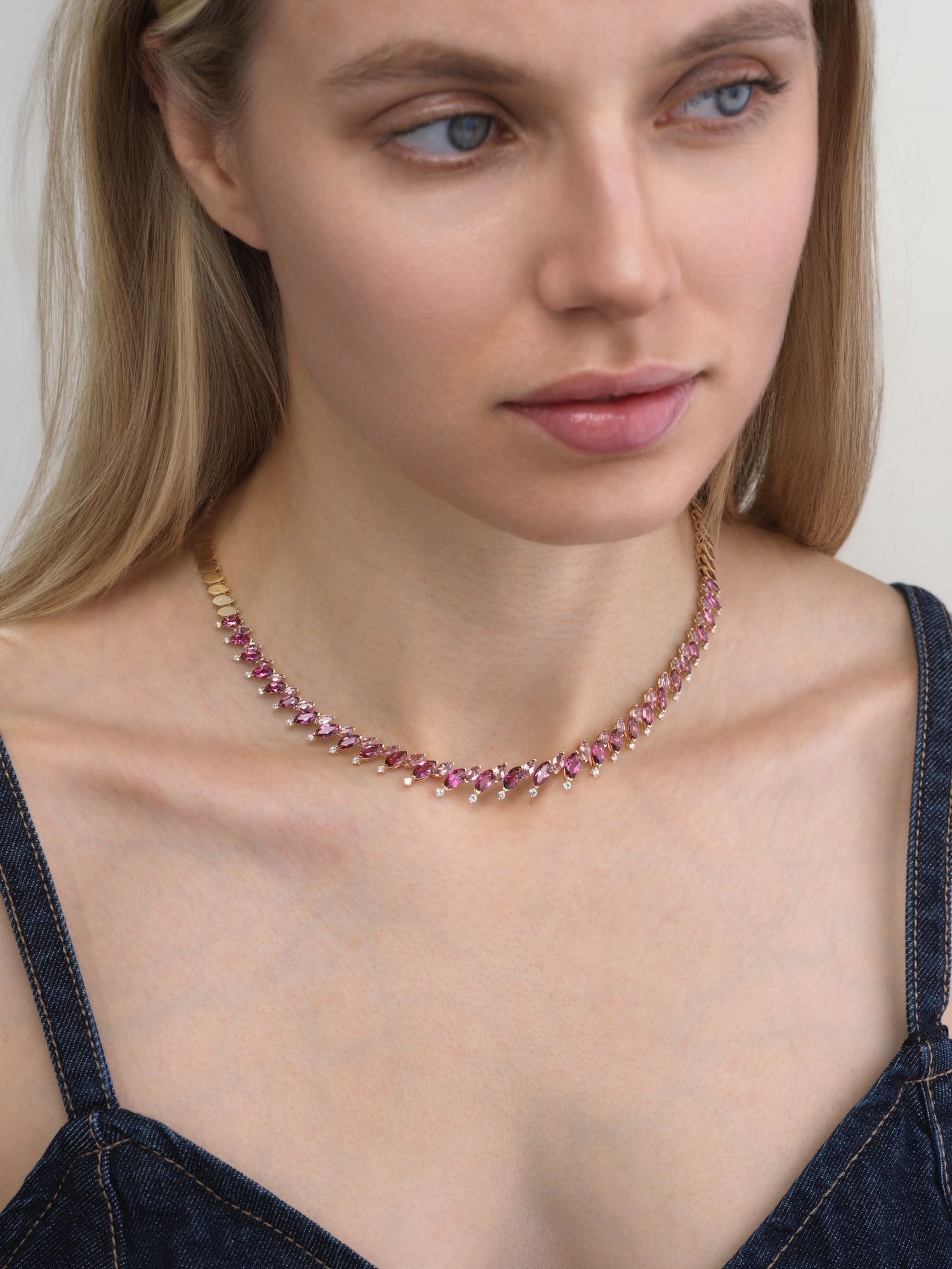 Pollack Tennis Necklace