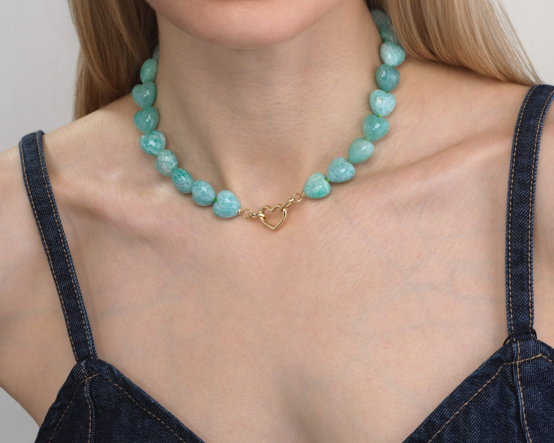 Oversized Heart Beads