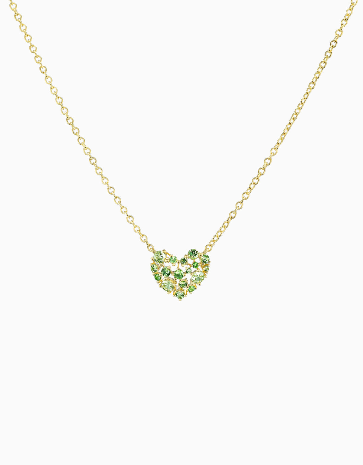 Lacey Necklace - Tsavorite