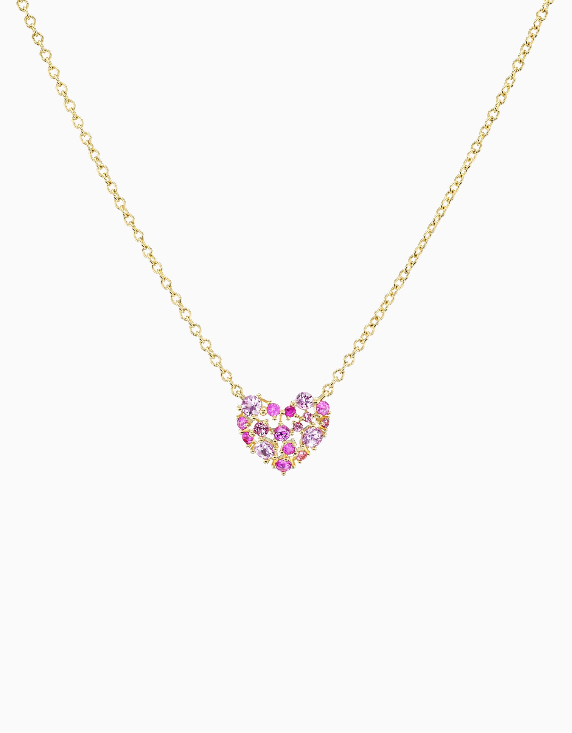 Lacey Necklace - Pink Sapphire