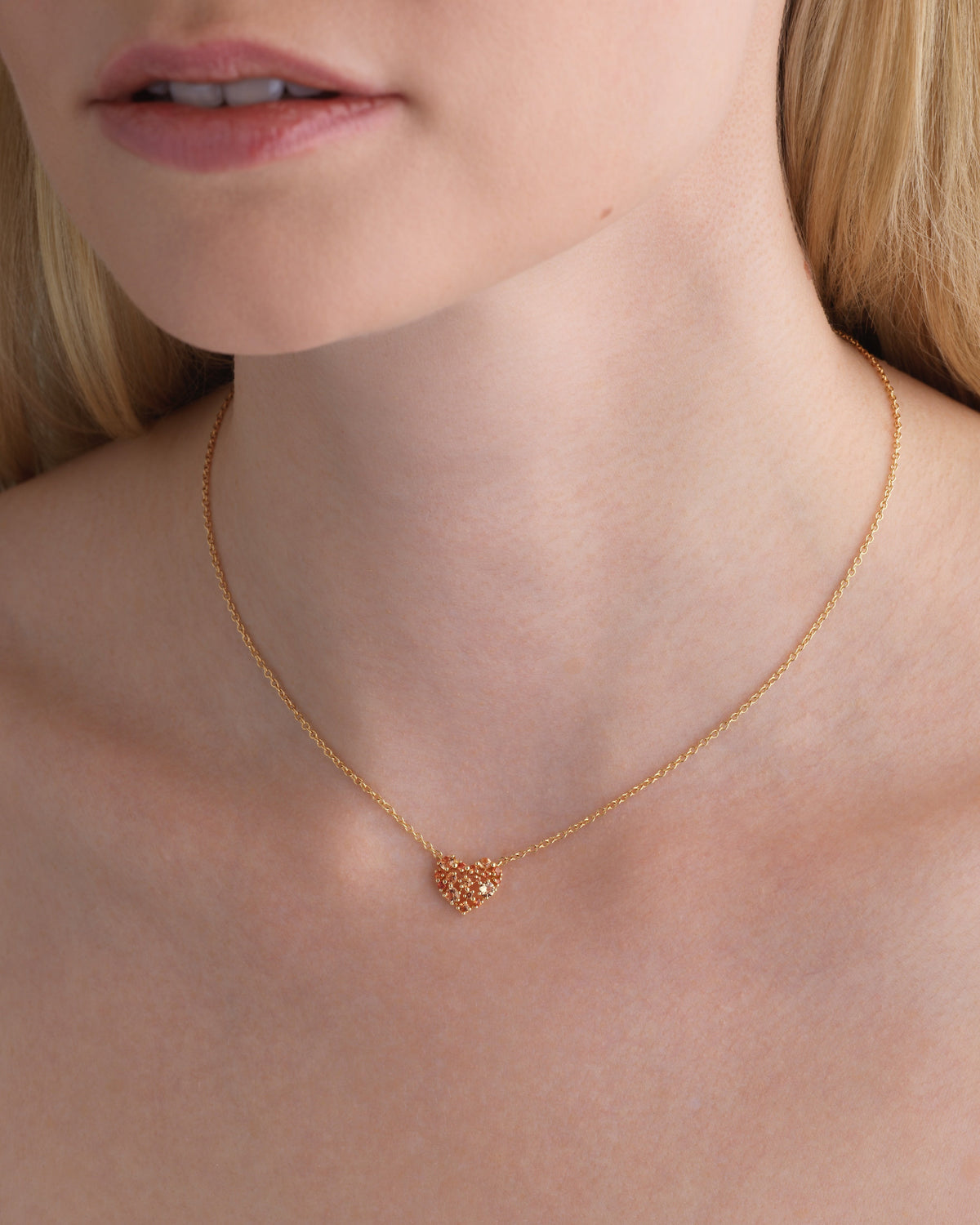 Lacey Necklace - Yellow Sapphire