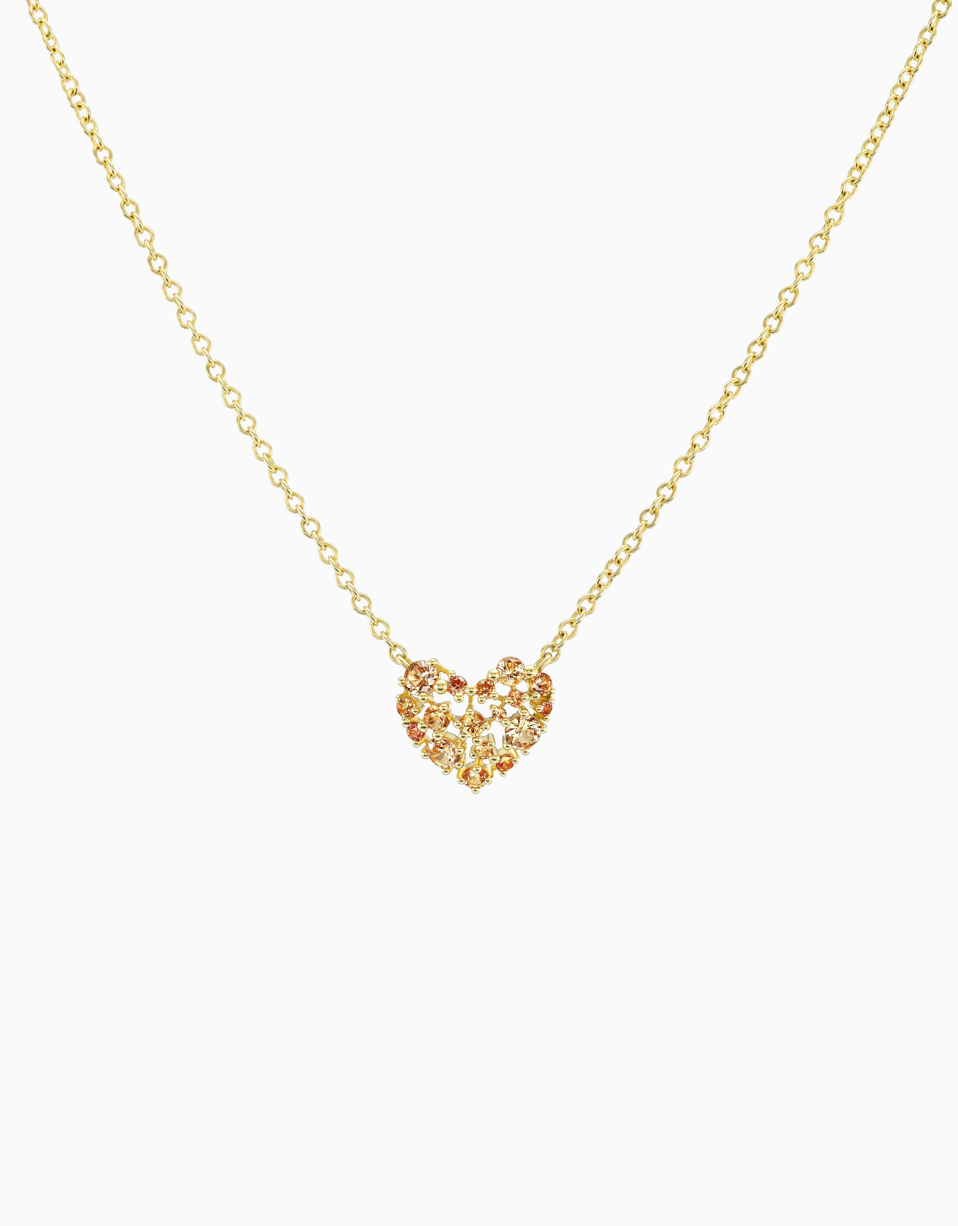 Lacey Necklace - Yellow Sapphire