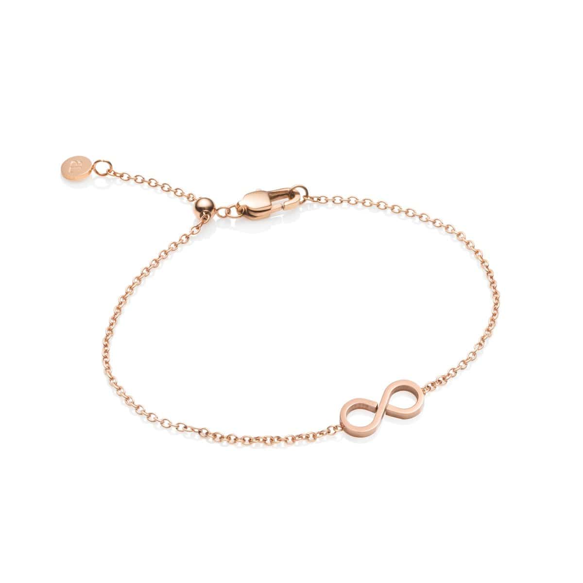 Infinity Bracelet (Rose Gold)