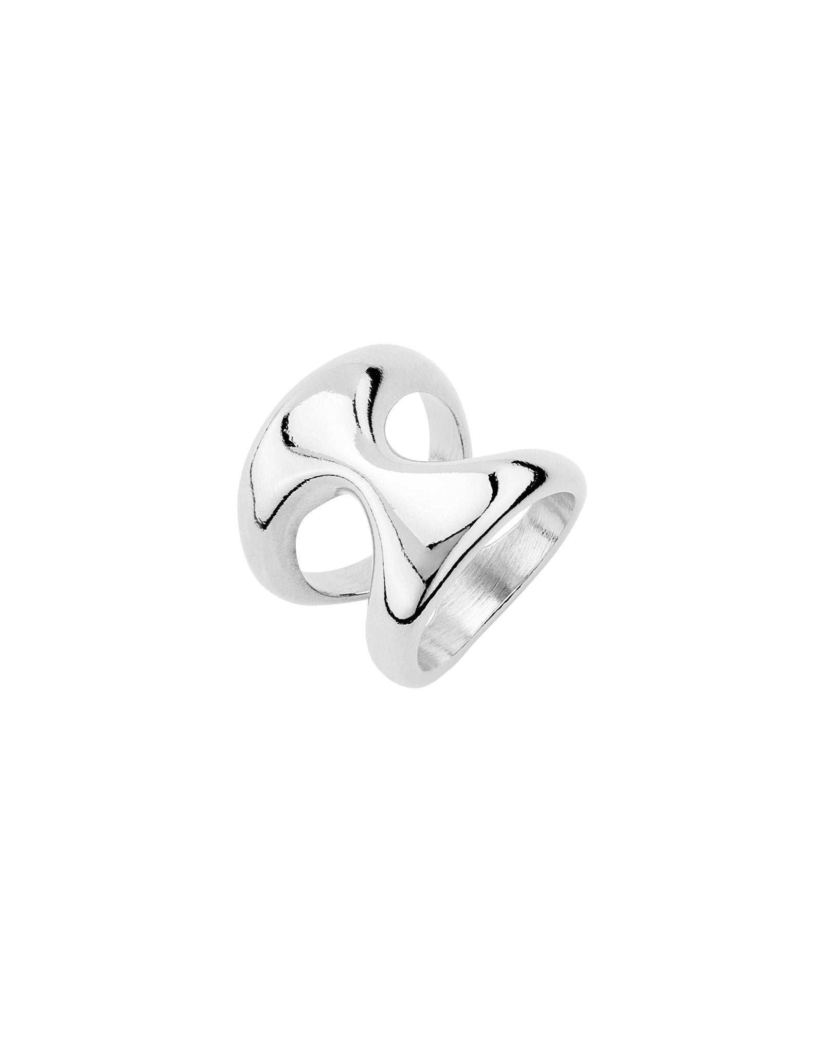 Organic link shape ring