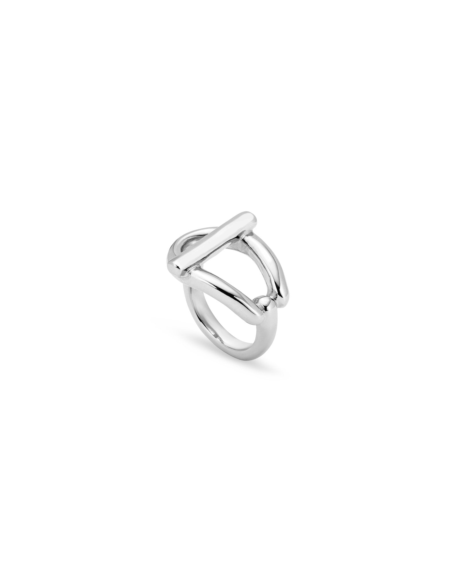 Link shaped ring