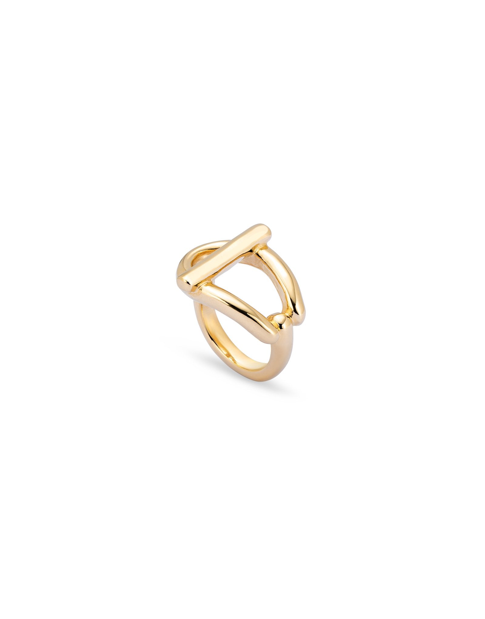 Link shaped ring