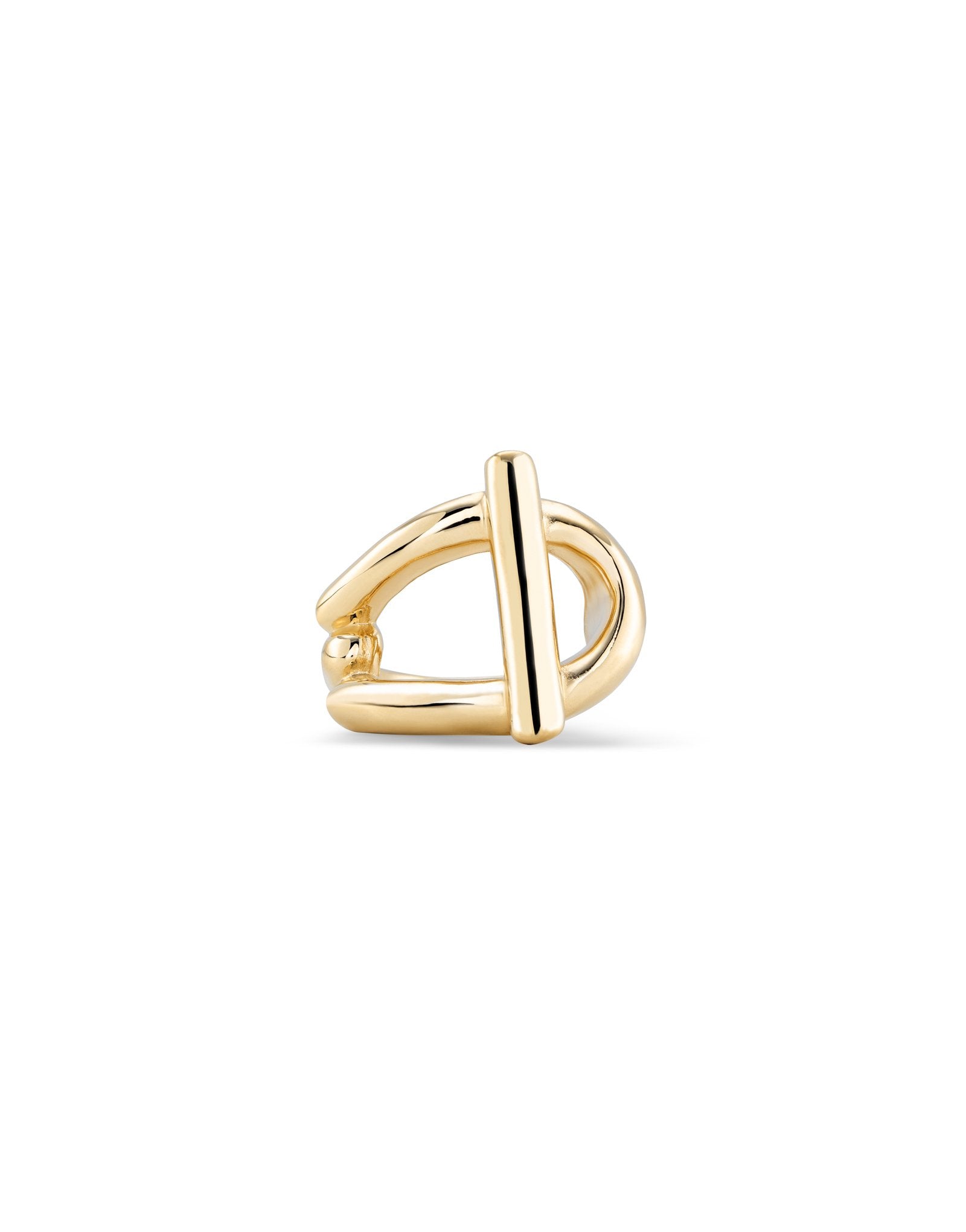 Link shaped ring