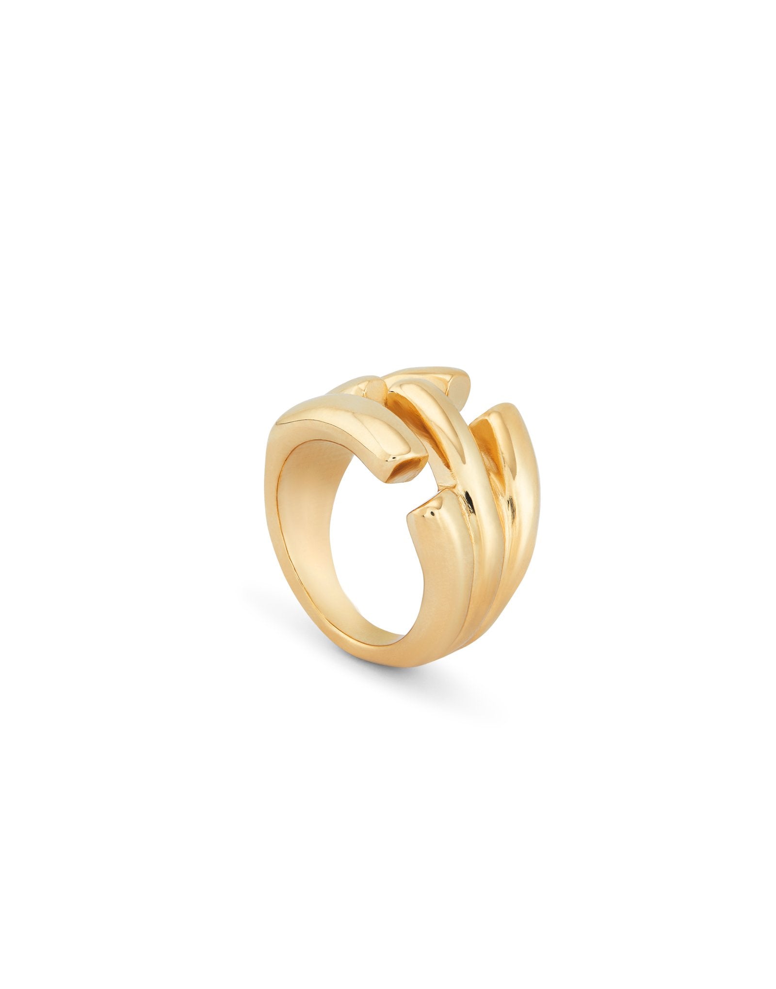 Irregular open ring