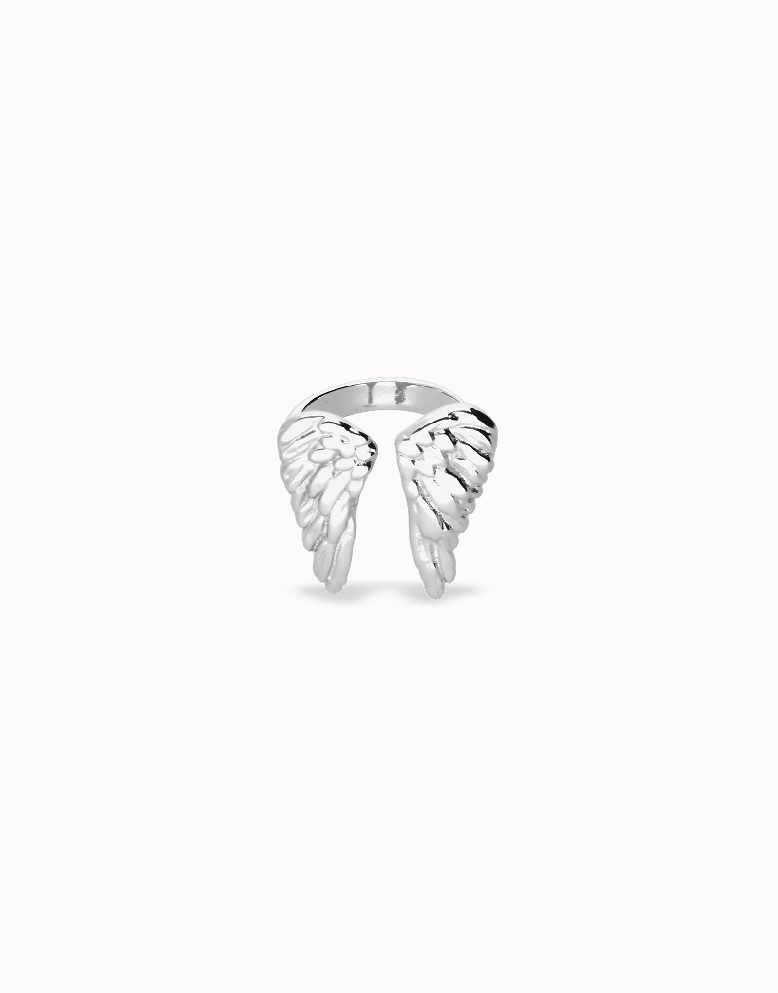 Ring with wing design