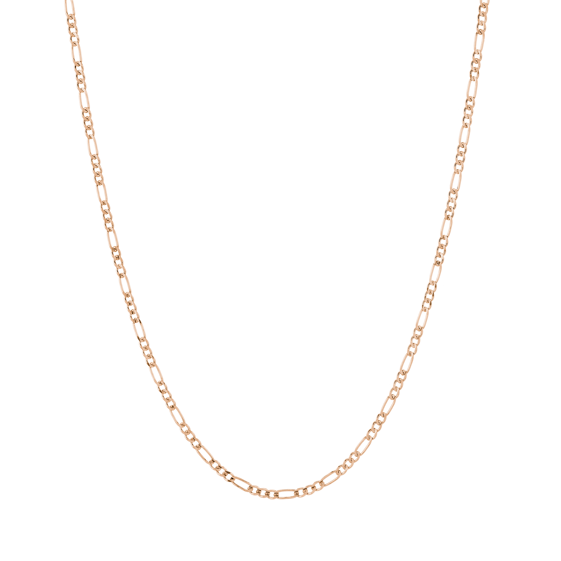 Medium Gold Figaro Chain Necklace