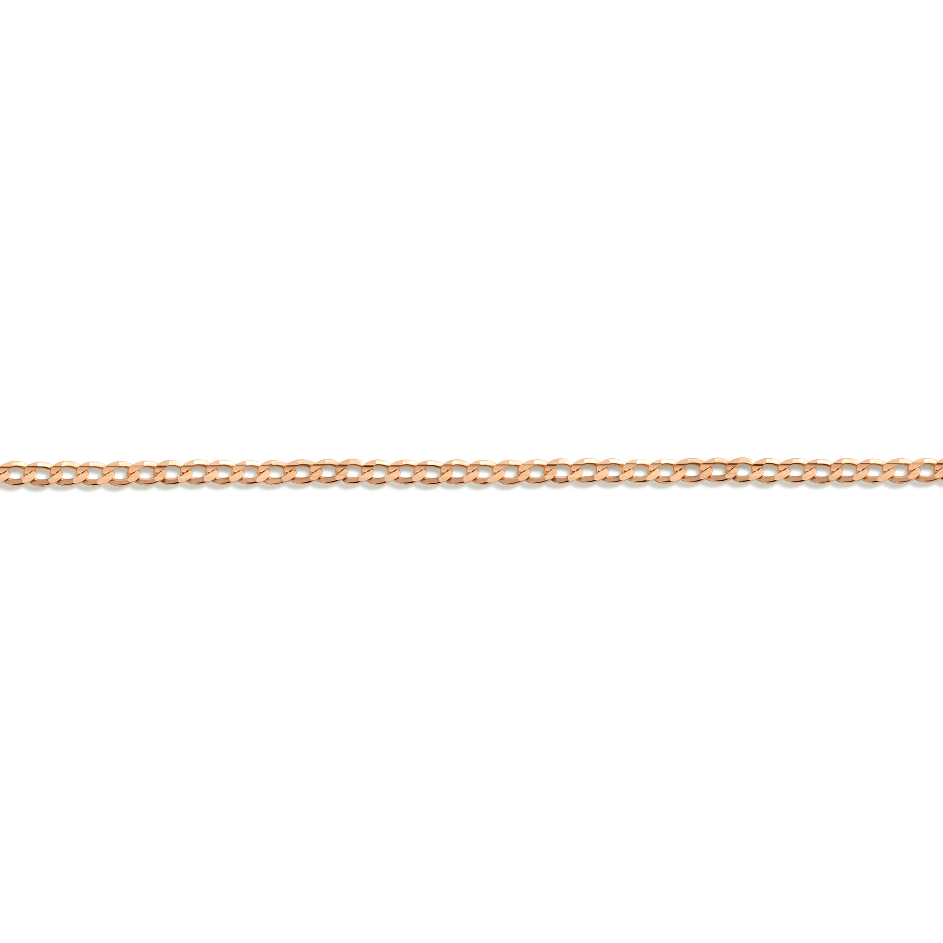 Medium Gold Curb Chain Bracelet