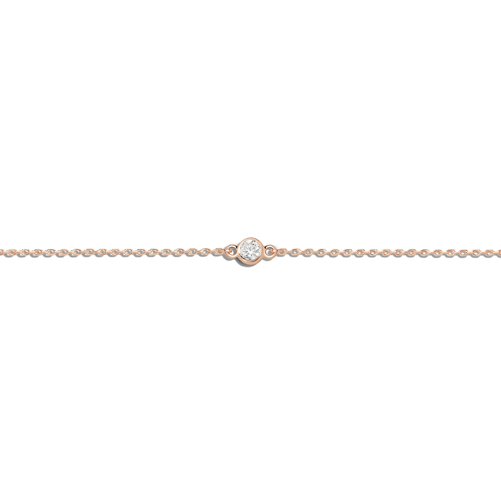 Medium Diamond Bezel Bracelet