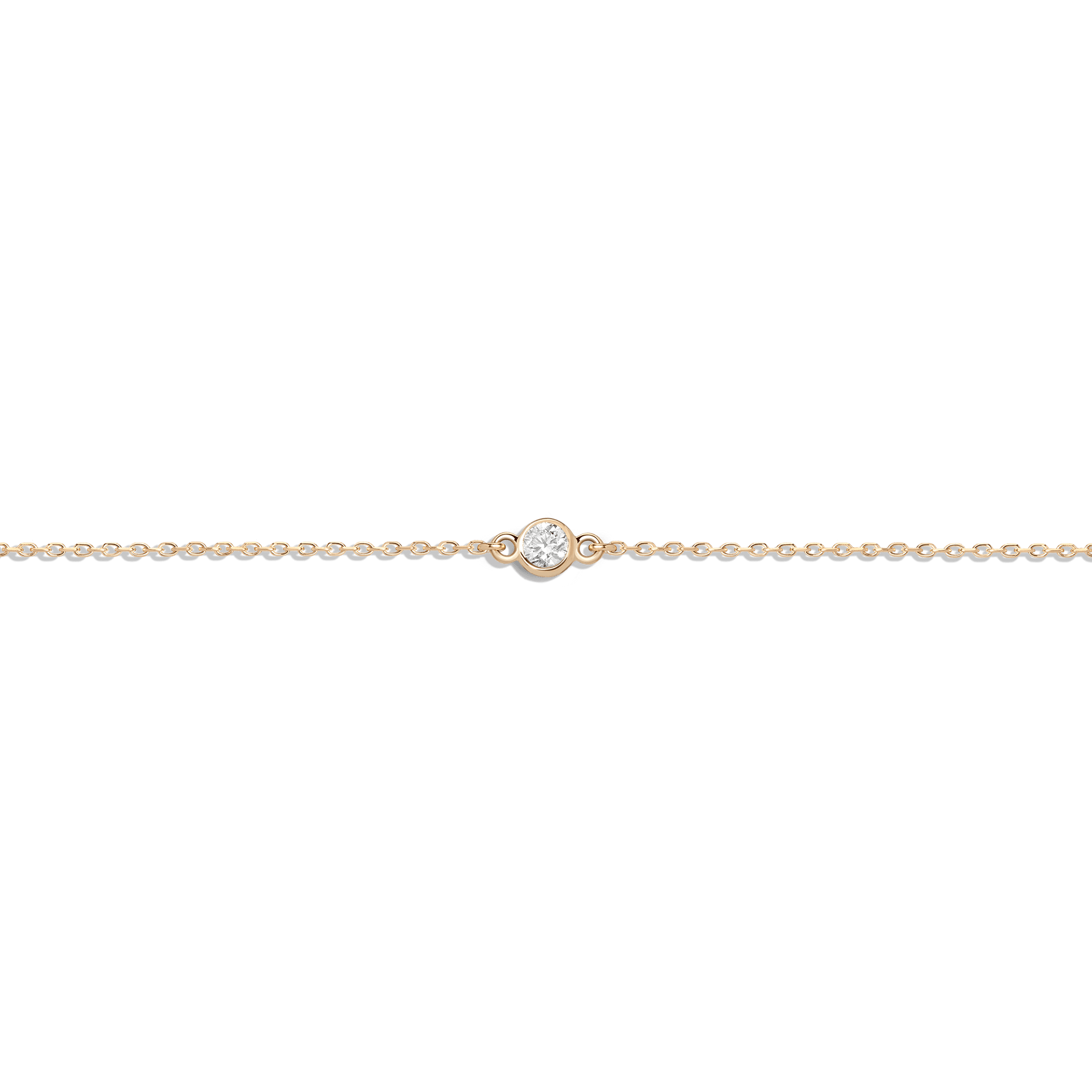 Medium Diamond Bezel Bracelet