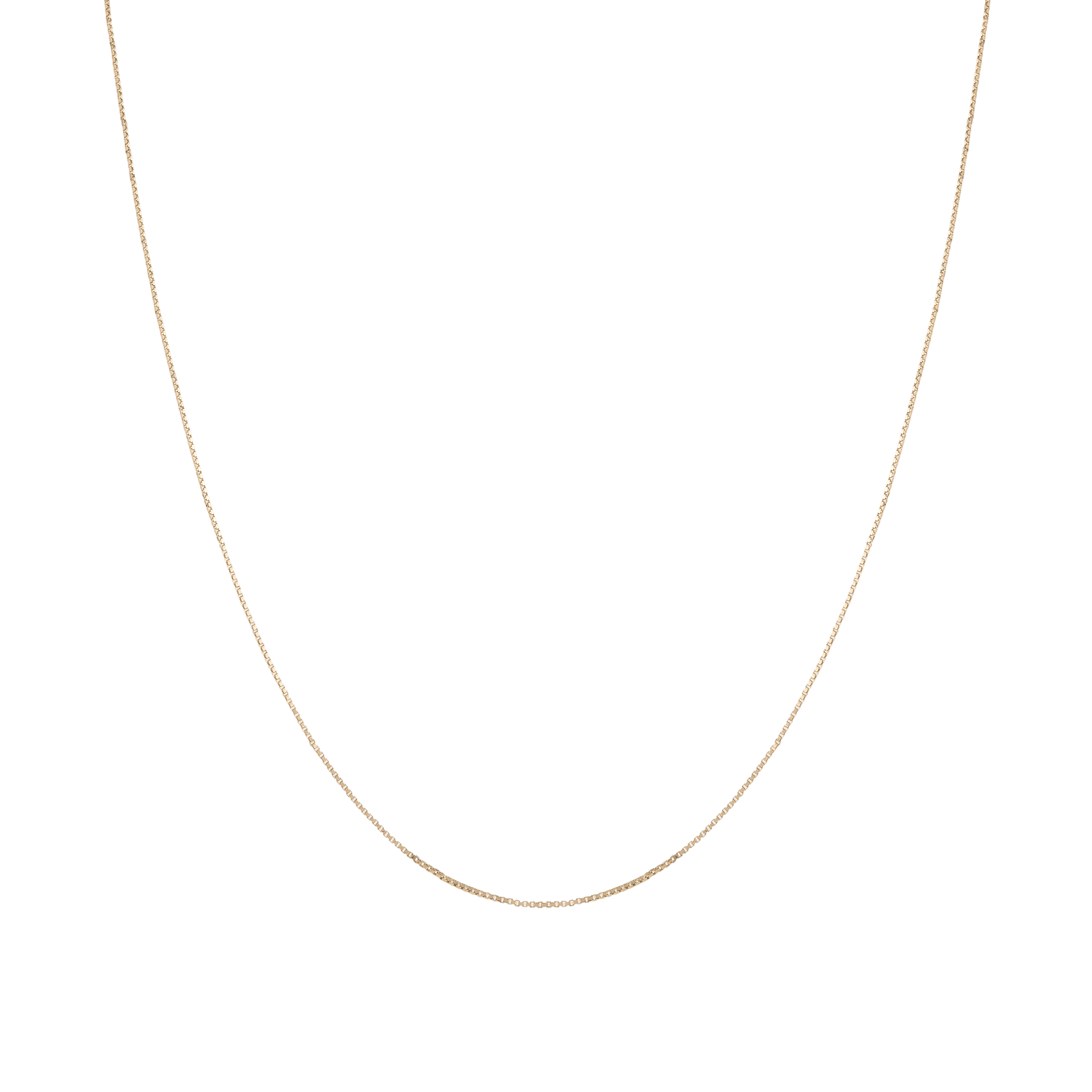 Small Box Chain Necklace