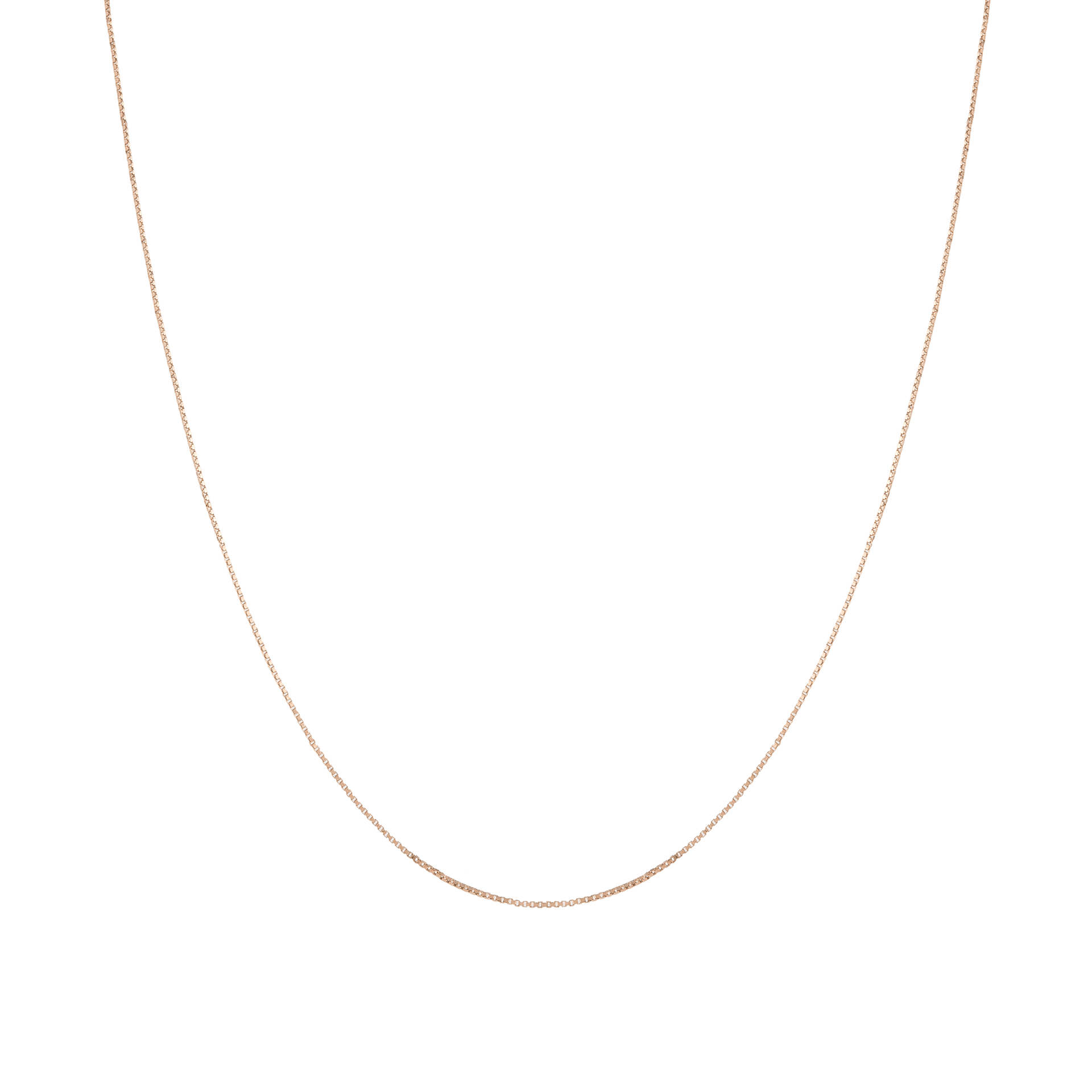 Small Box Chain Necklace